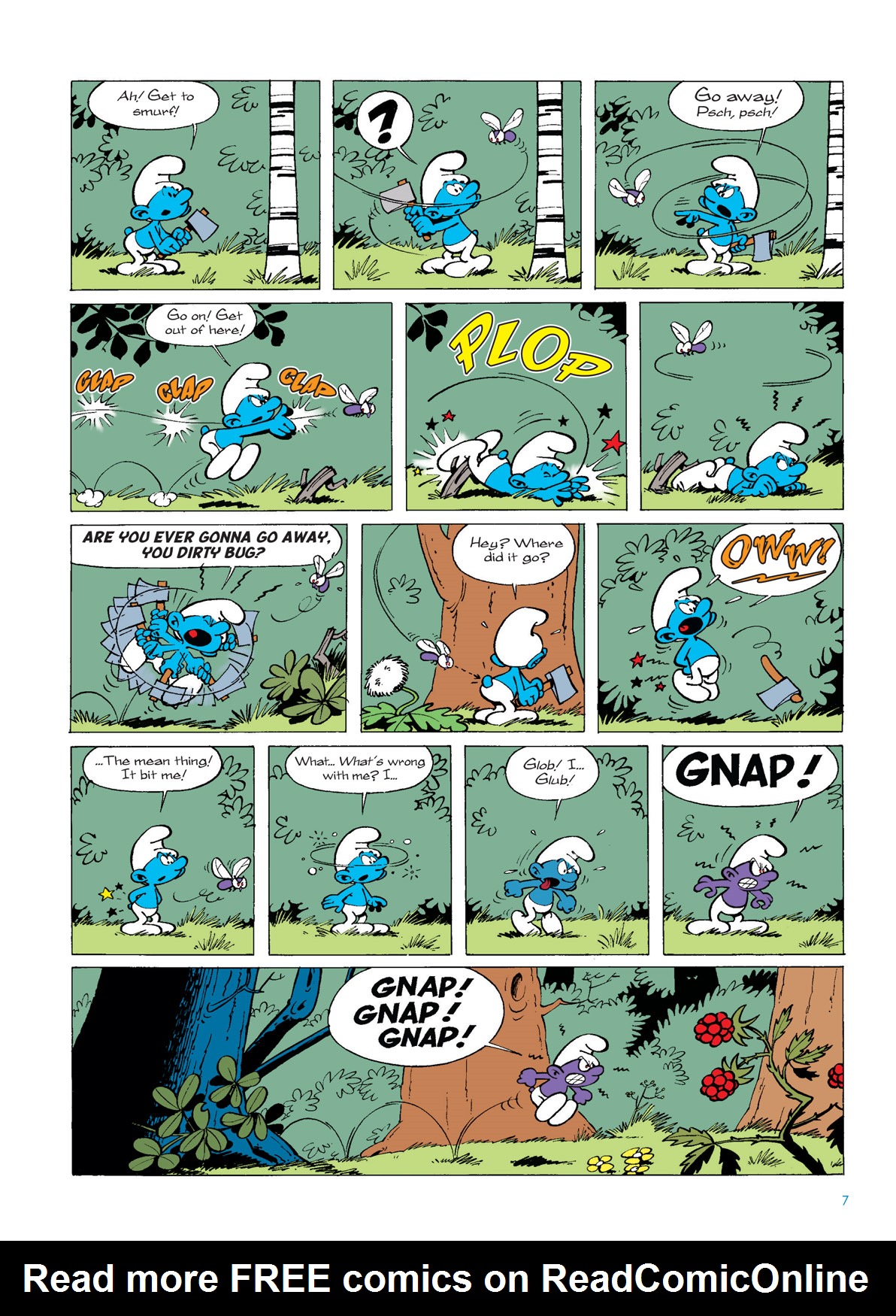 Read online The Smurfs comic -  Issue #1 - 7