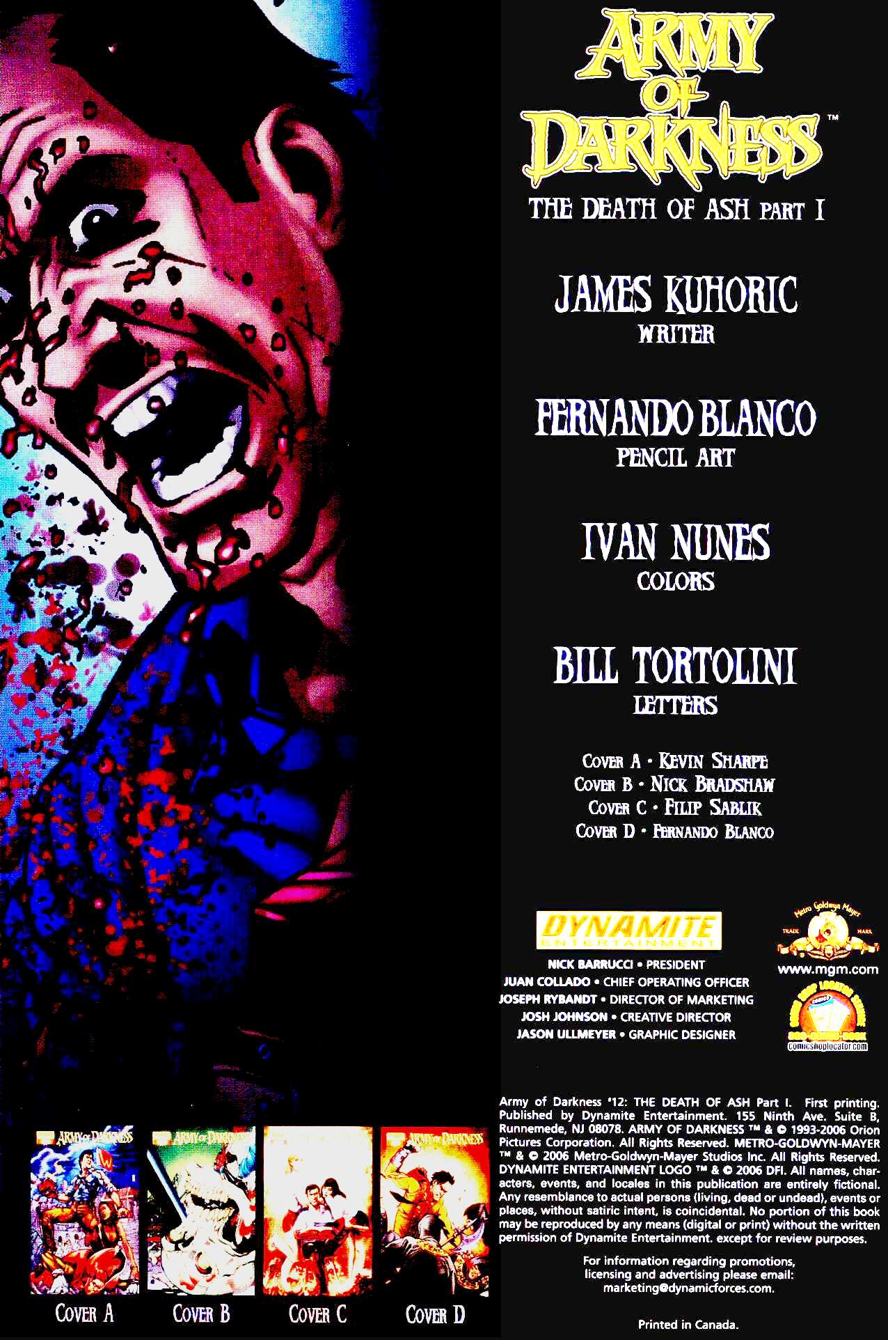 Read online Army of Darkness (2006) comic -  Issue #12 - 2