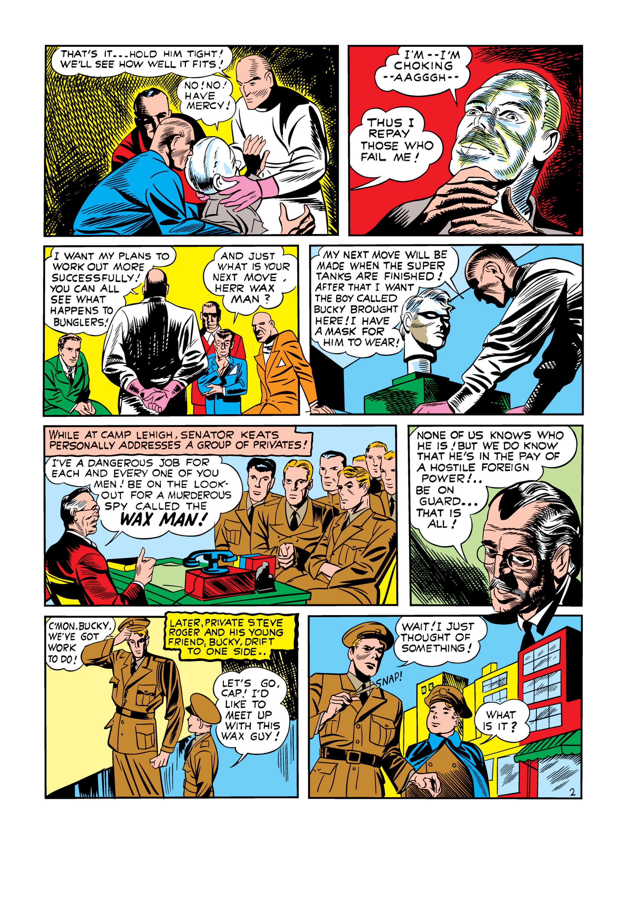 Read online Marvel Masterworks: Golden Age Captain America comic -  Issue # TPB 1 (Part 2) - 10