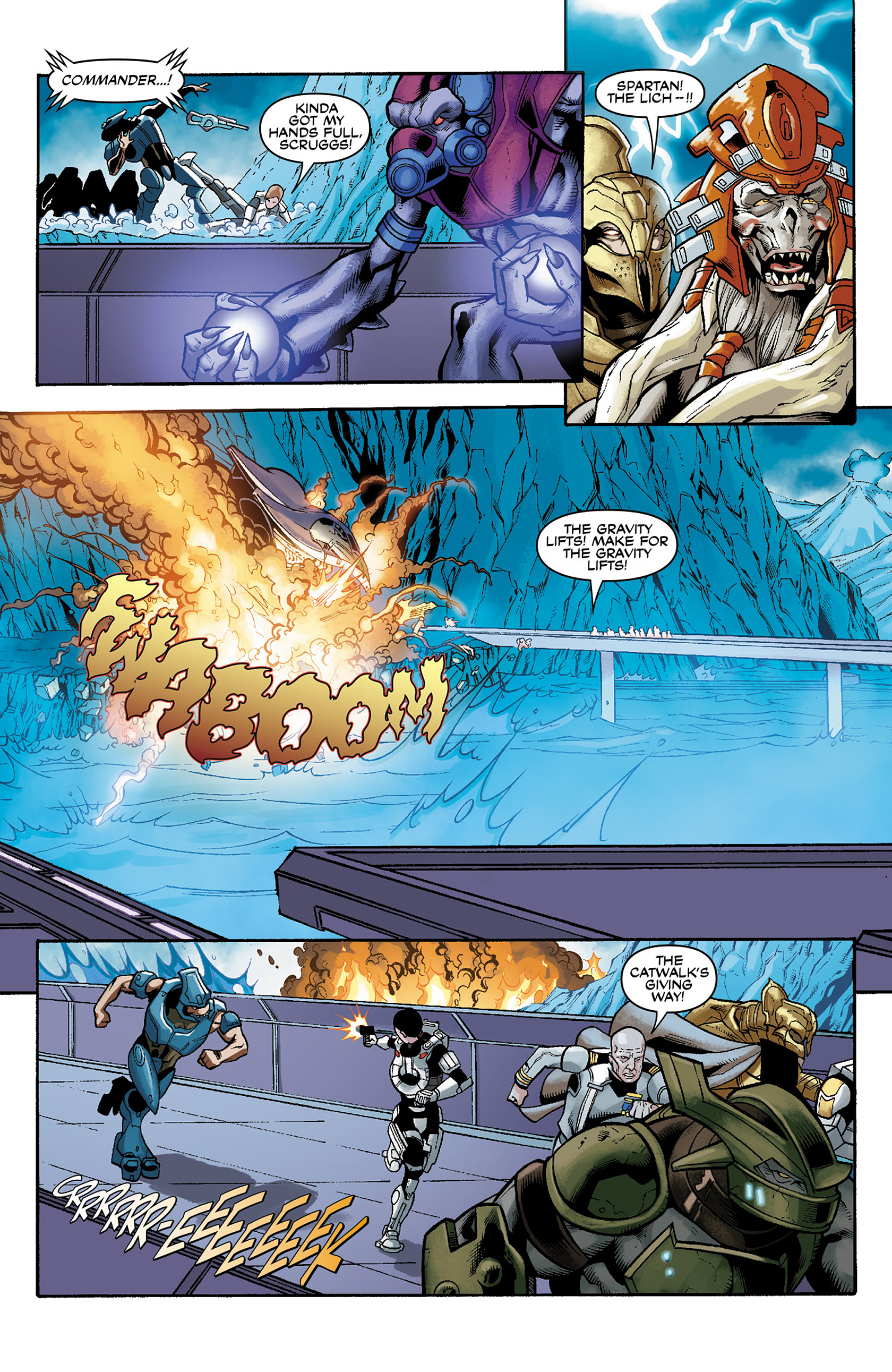 Read online Halo: Escalation comic -  Issue #2 - 18