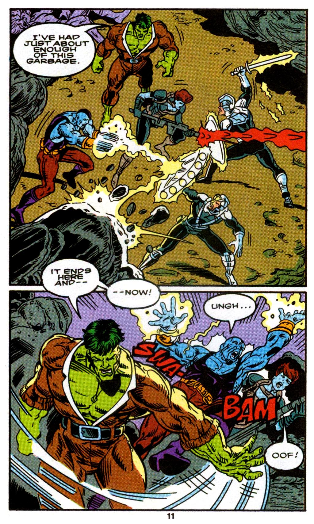 Read online Hulk: Pantheon Raid comic -  Issue # Full - 12