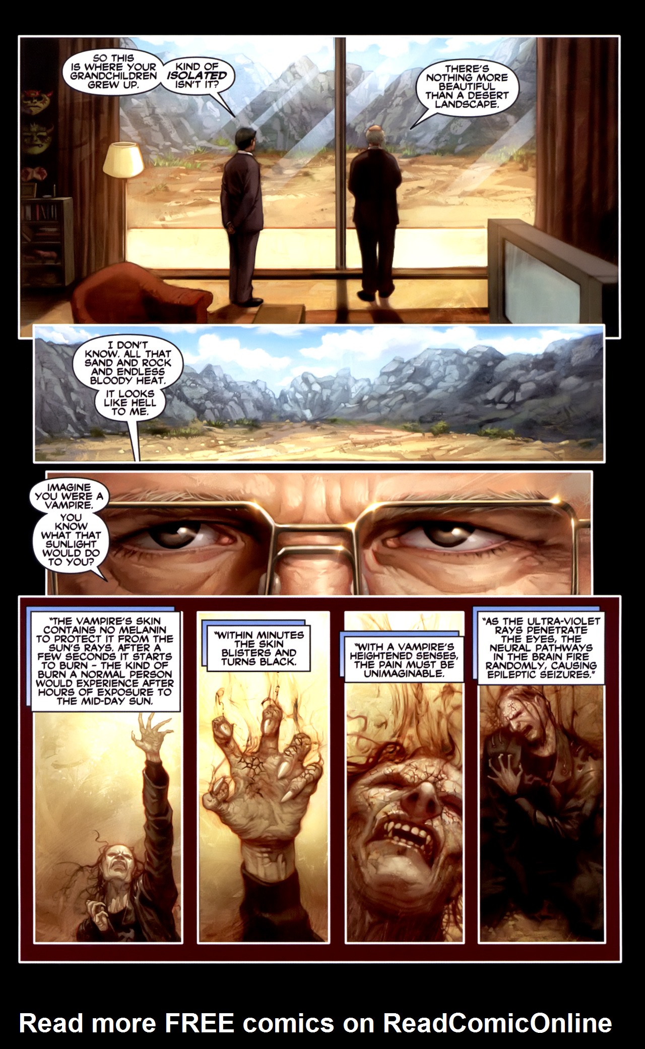 Read online FVZA: Federal Vampire and Zombie Agency comic -  Issue #2 - 31