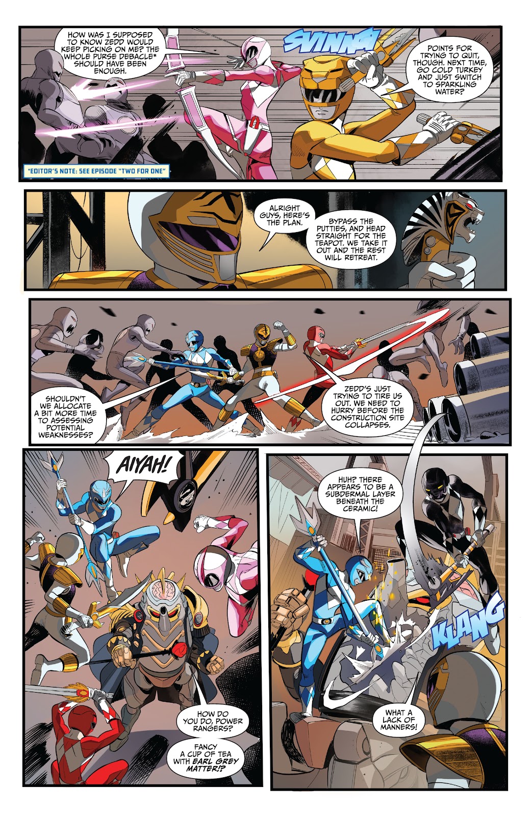 Saban's Go Go Power Rangers issue 29 - Page 4