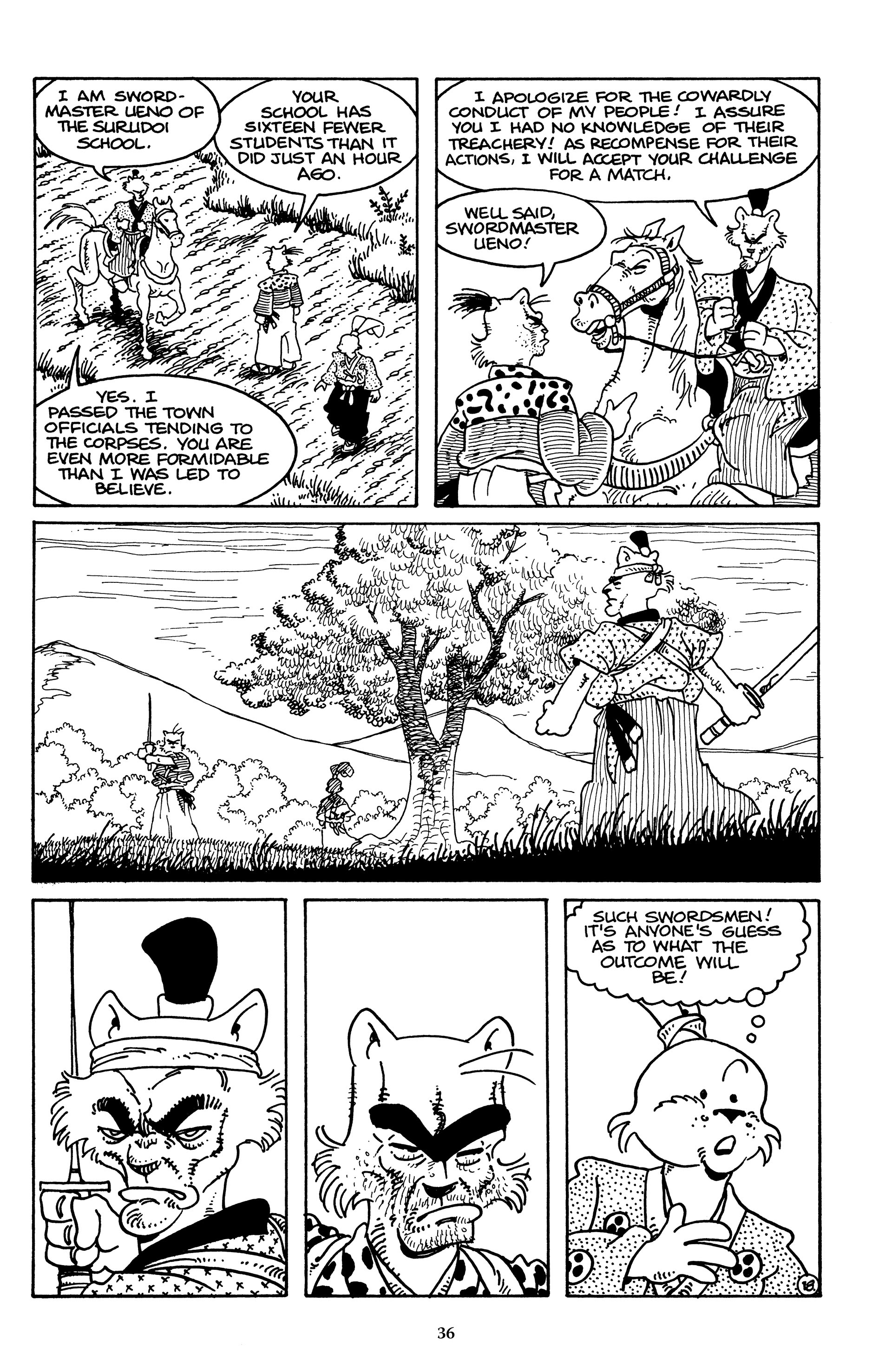 Read online The Usagi Yojimbo Saga (2021) comic -  Issue # TPB 2 (Part 1) - 35