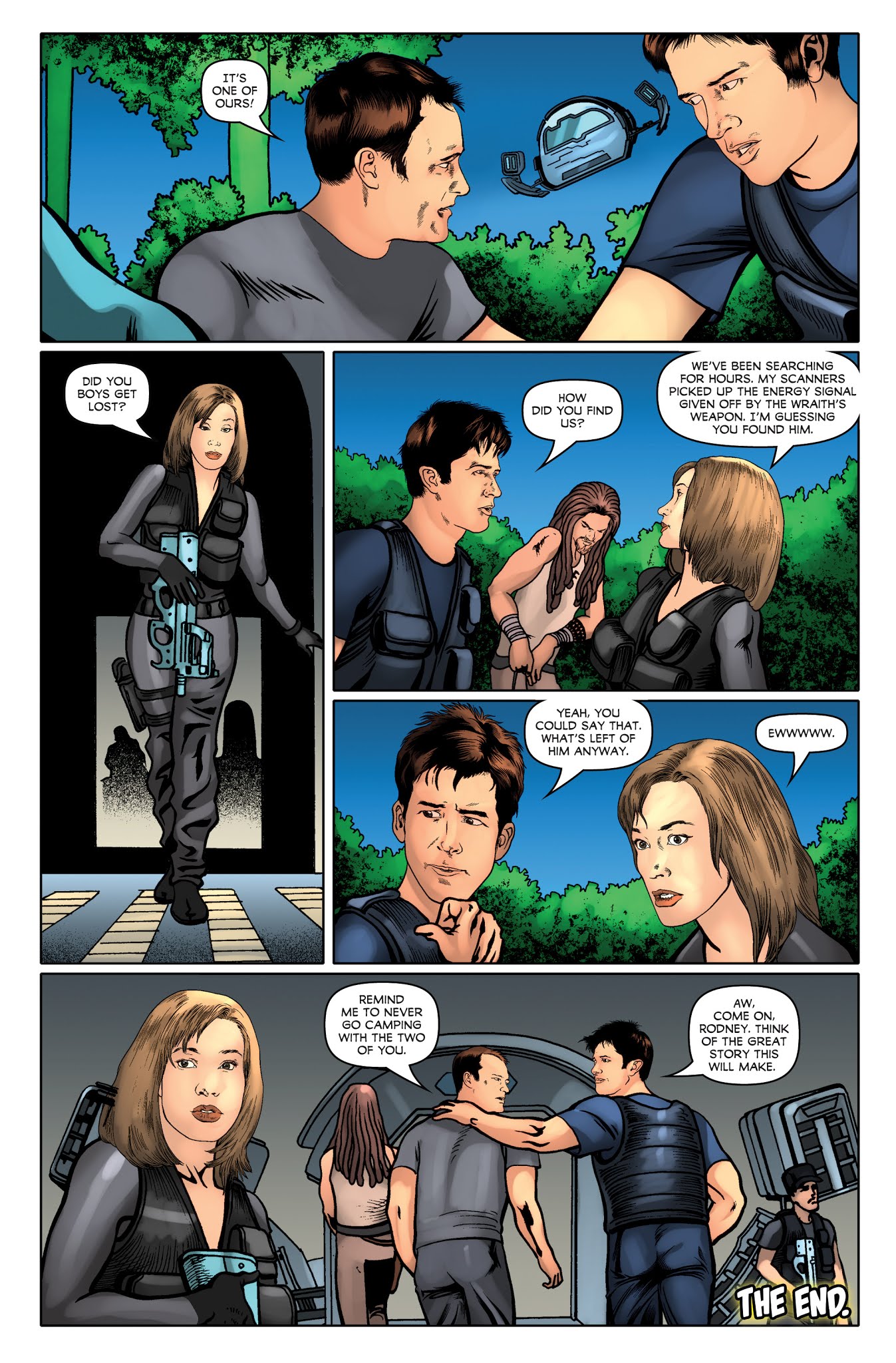 Read online Stargate Atlantis / Stargate Universe Anthology comic -  Issue #2 - 24