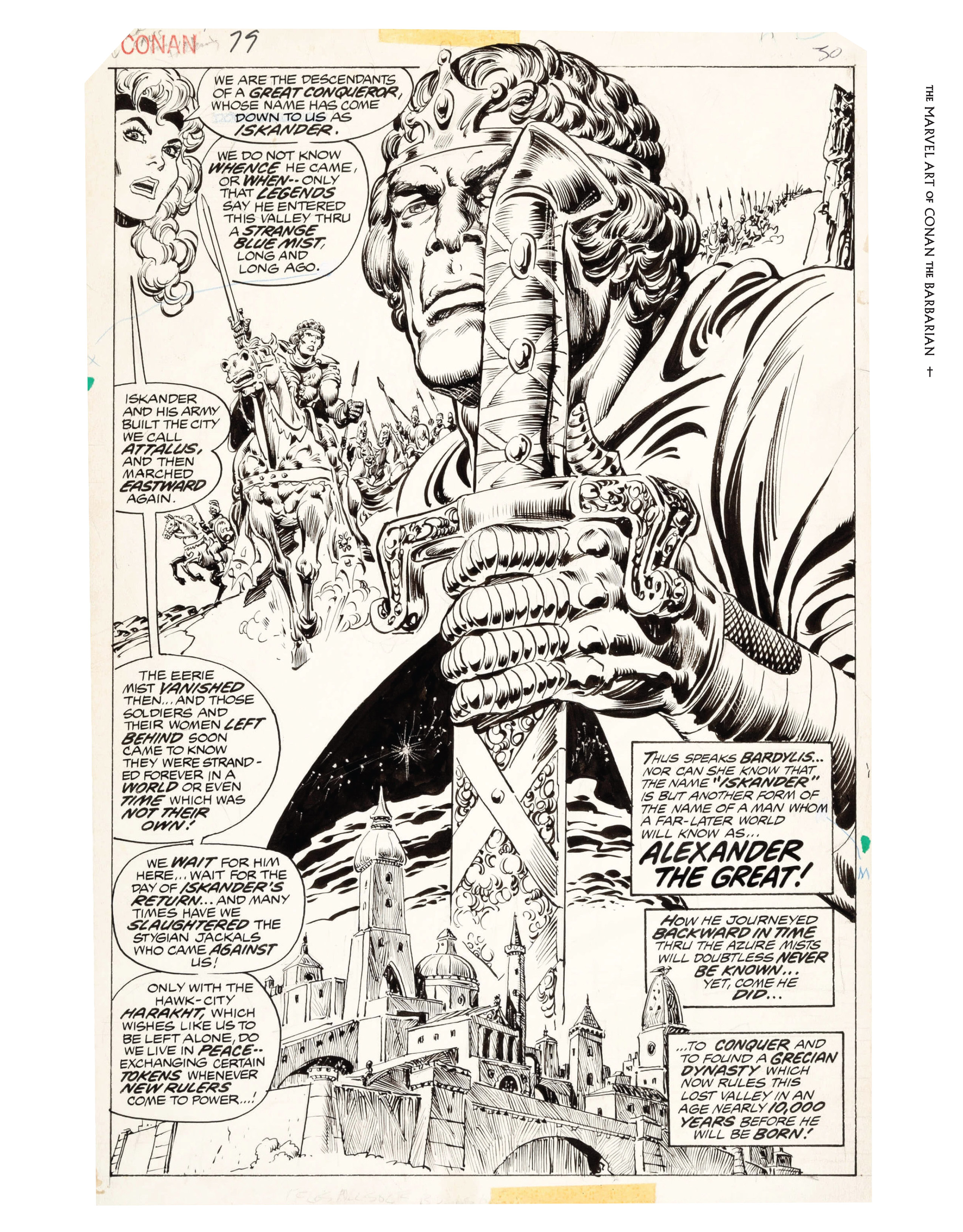 Read online Marvel Art of Conan the Barbarian comic -  Issue # TPB (Part 1) - 91