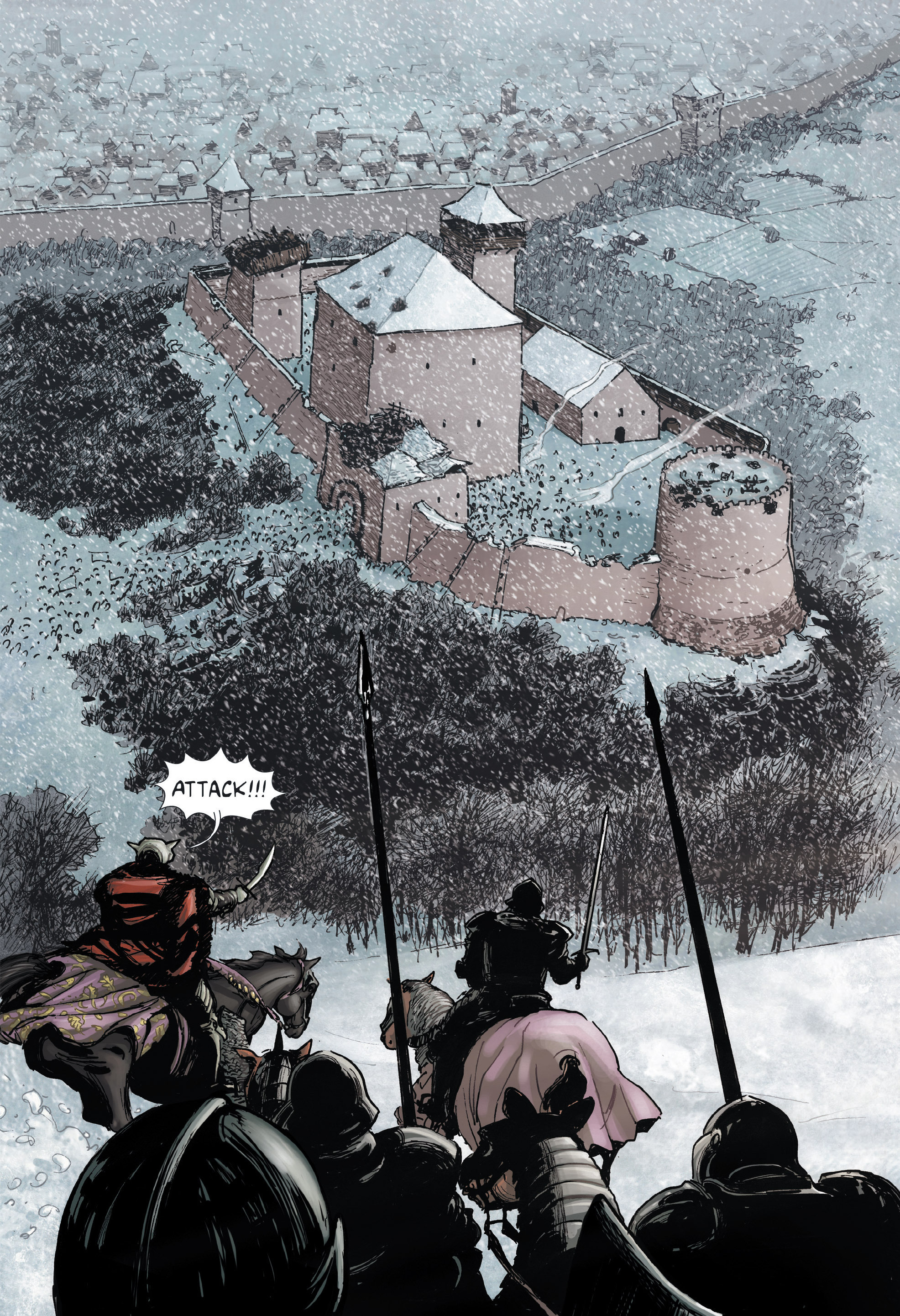 Read online Voivod: The True Story of Vlad the Impaler comic -  Issue # TPB - 104