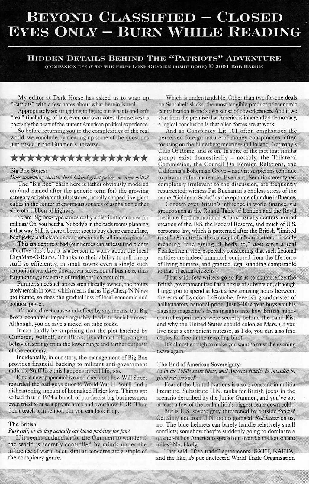 Lone Gunmen issue Full - Page 27