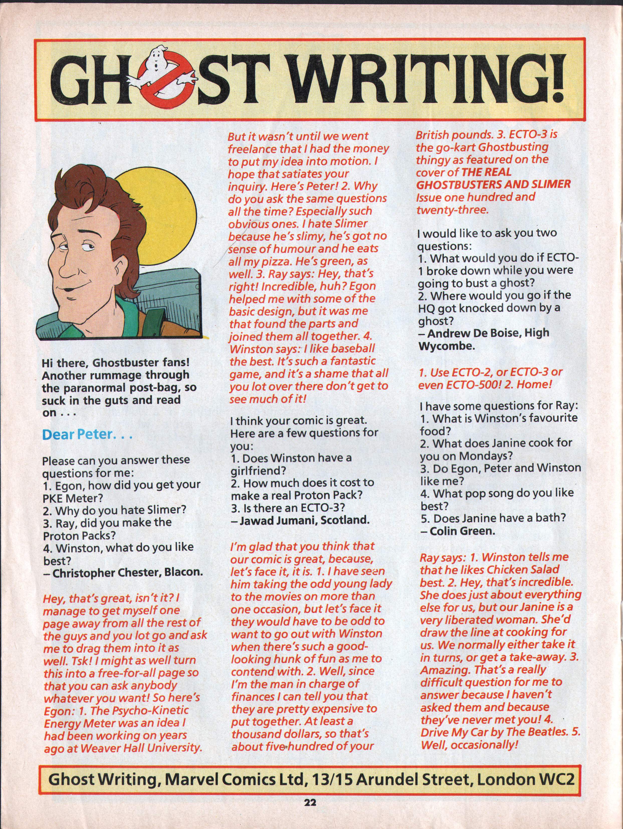 Read online The Real Ghostbusters comic -  Issue #132 - 15