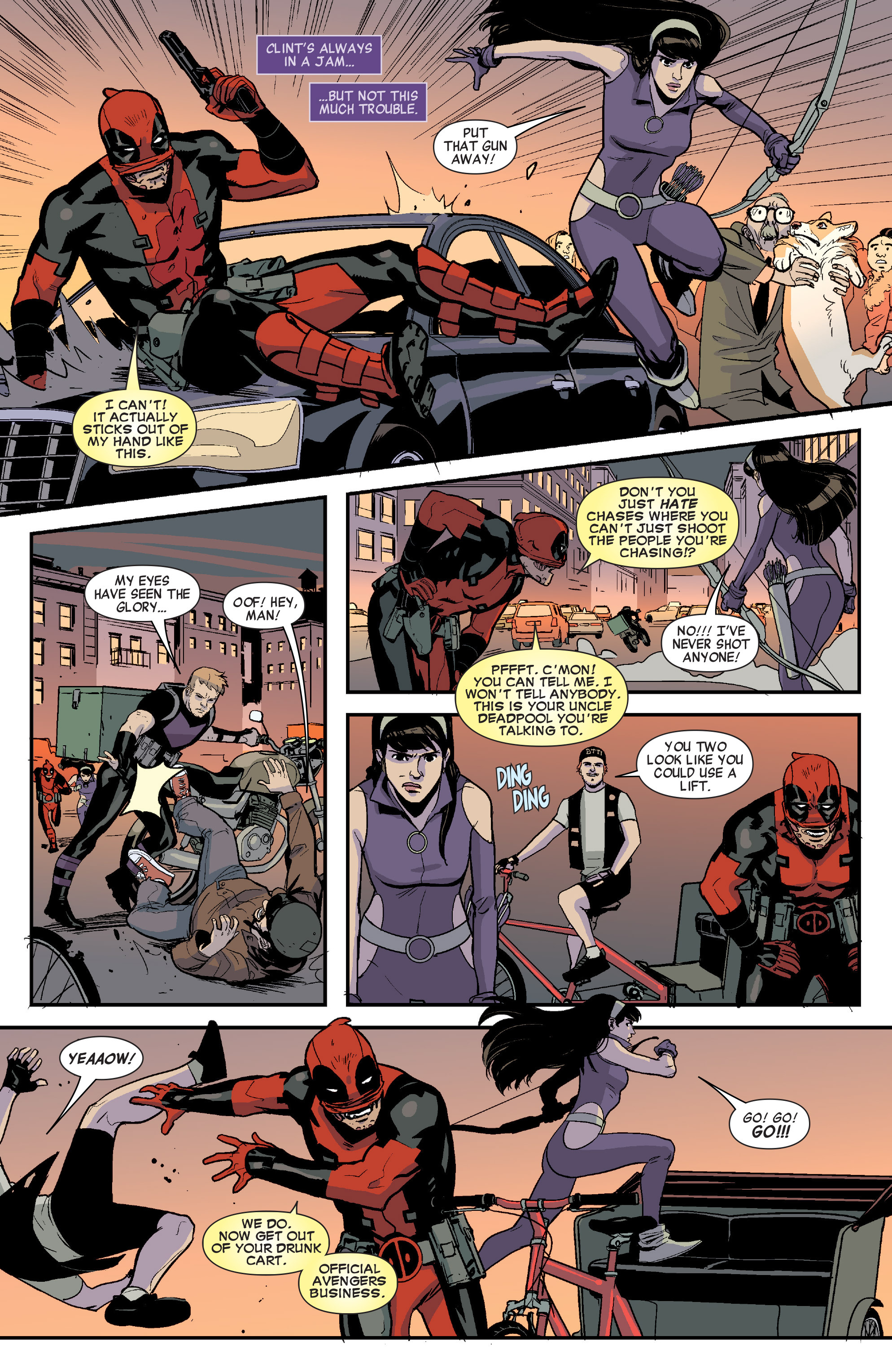 Read online Hawkeye vs. Deadpool comic -  Issue #3 - 8