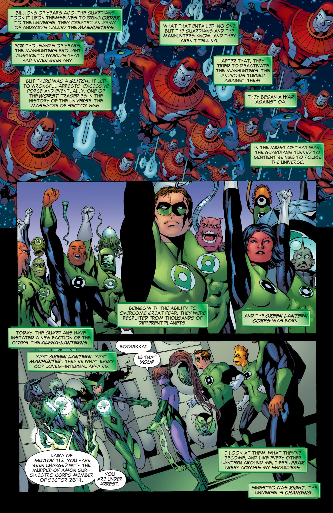 Read online Green Lantern (2005) comic -  Issue # _TPB 6 (Part 1) - 54