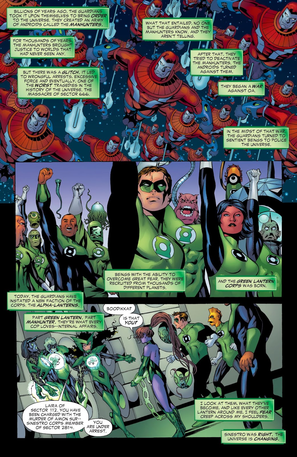 Green Lantern (2005) issue TPB 6 (Part 1) - Page 54
