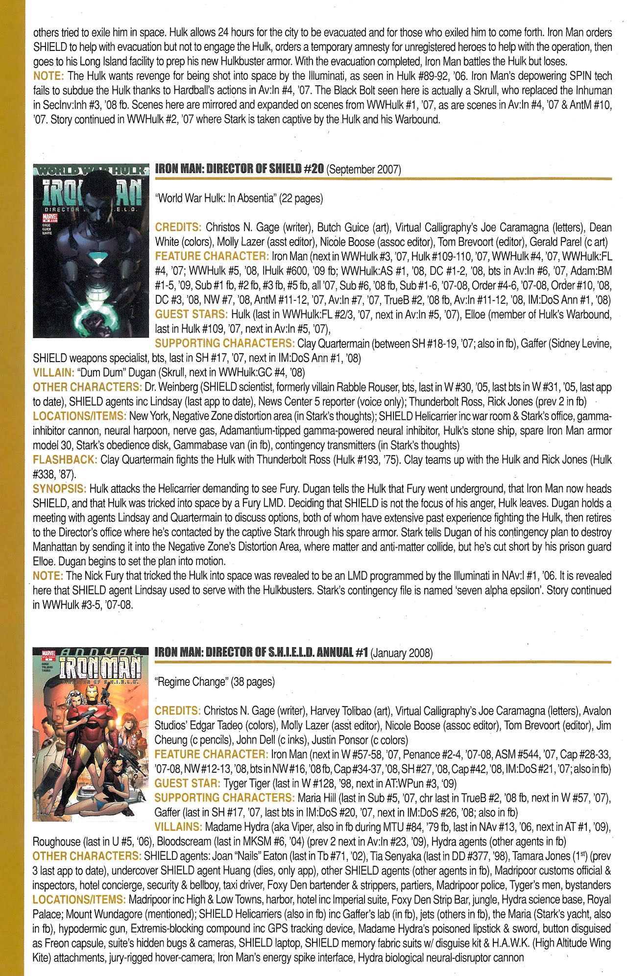 Read online Official Index to the Marvel Universe comic -  Issue #12 - 42