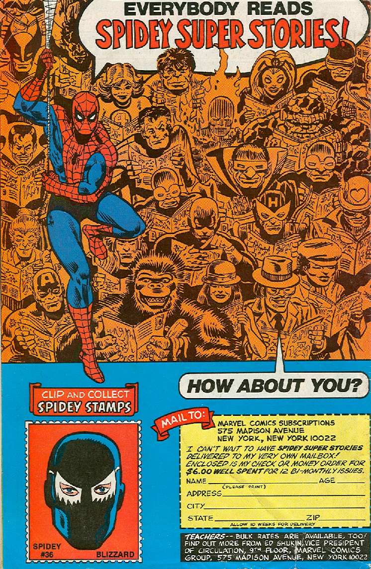 Read online Spidey Super Stories comic -  Issue #52 - 36
