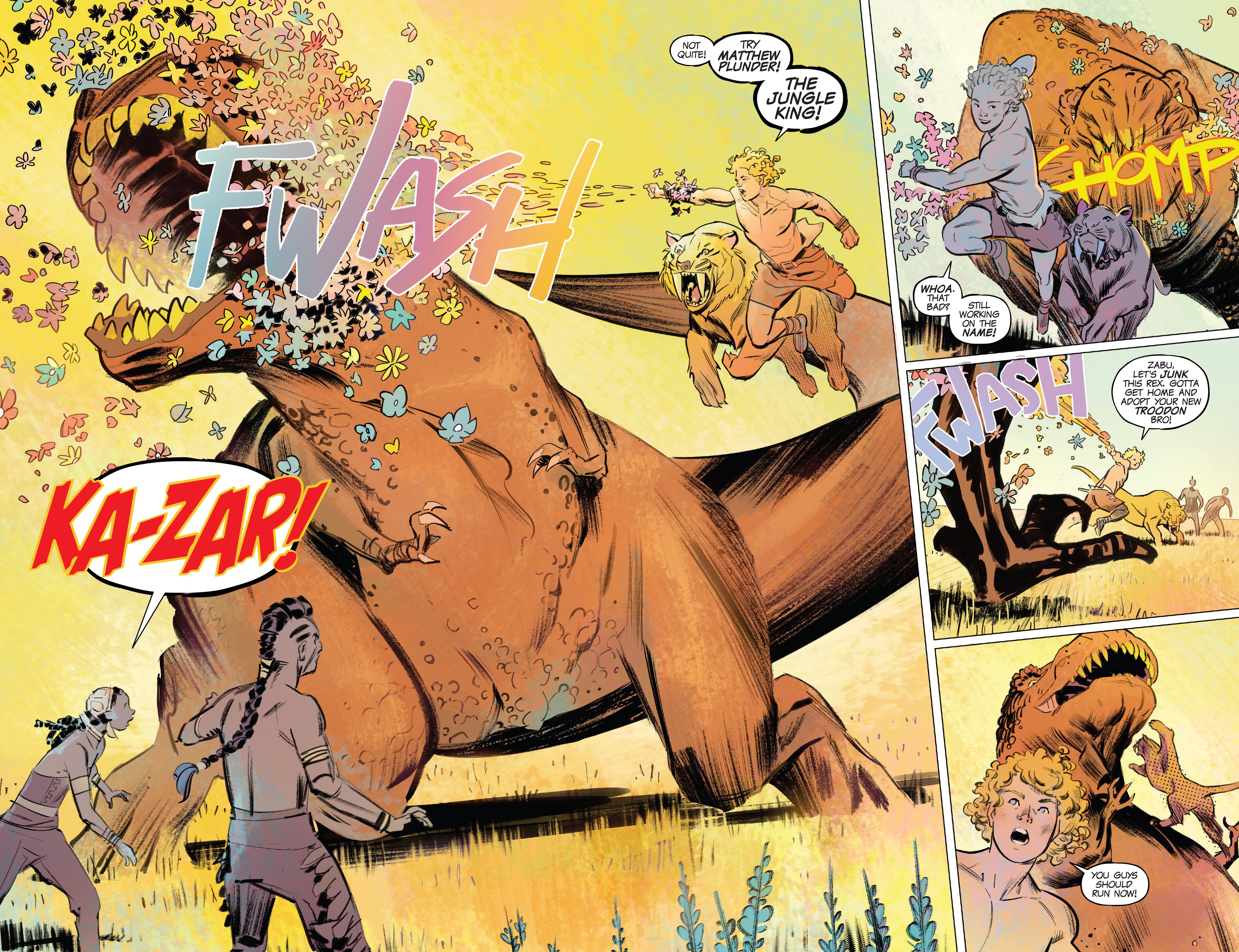 Read online Ka-Zar Lord of the Savage Land comic -  Issue #1 - 10