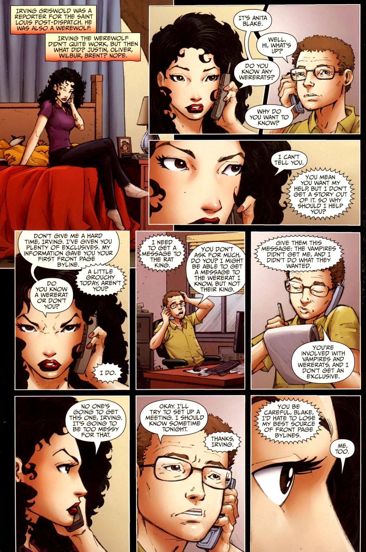 Read online Anita Blake, Vampire Hunter: Guilty Pleasures comic -  Issue #10 - 16