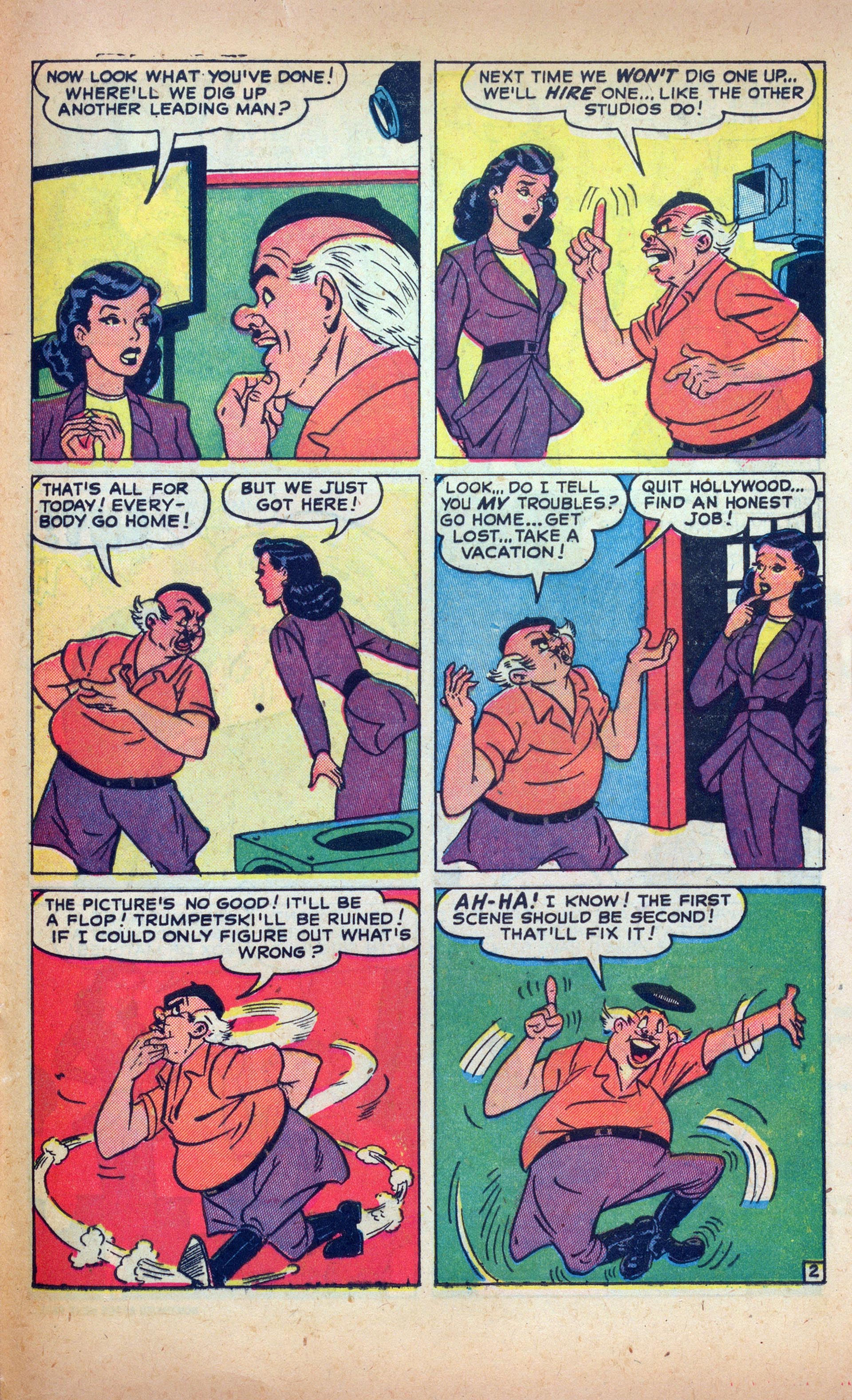 Read online Hedy Of Hollywood Comics comic -  Issue #43 - 25
