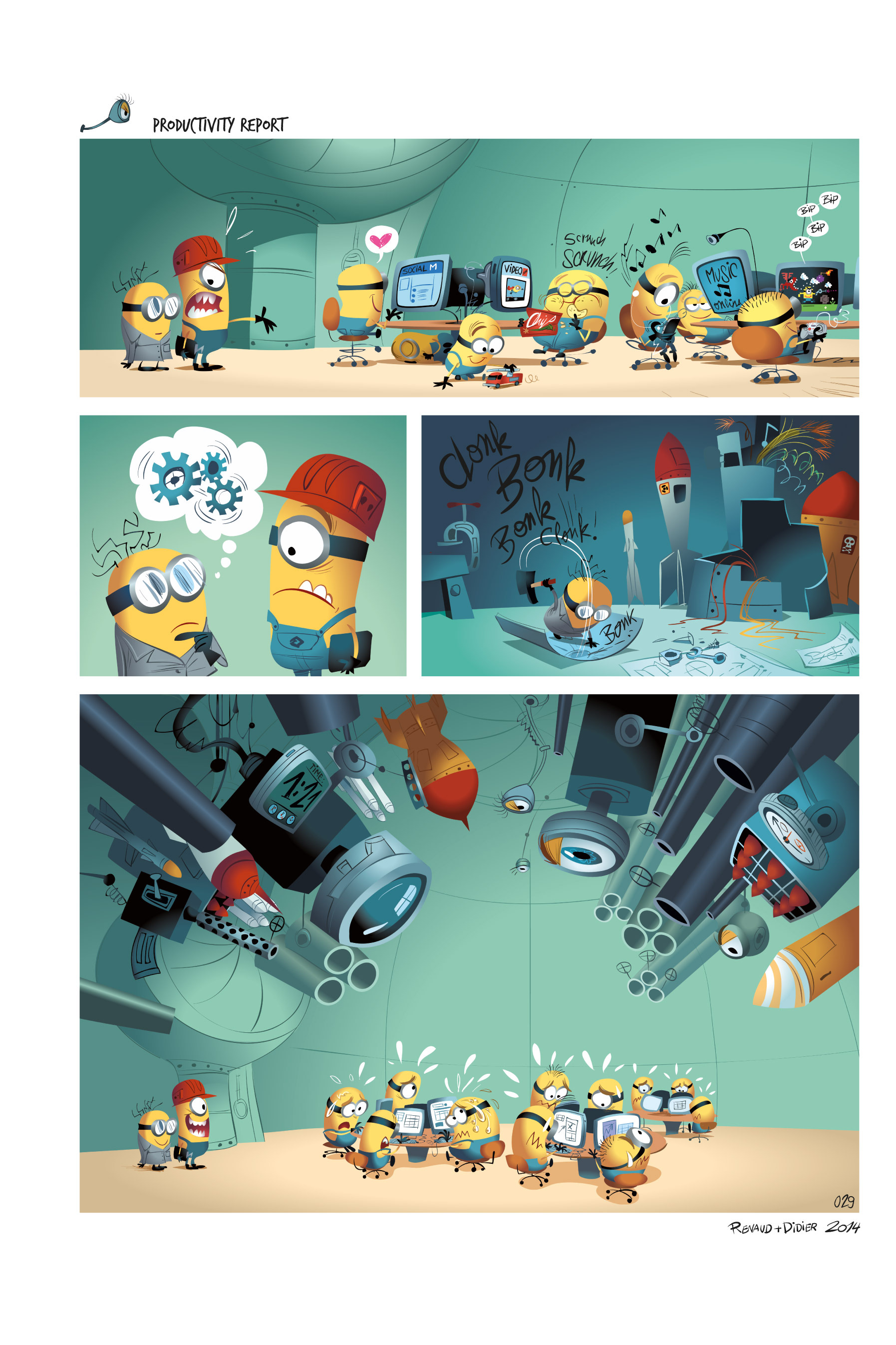 Read online Minions comic -  Issue #1 - 20
