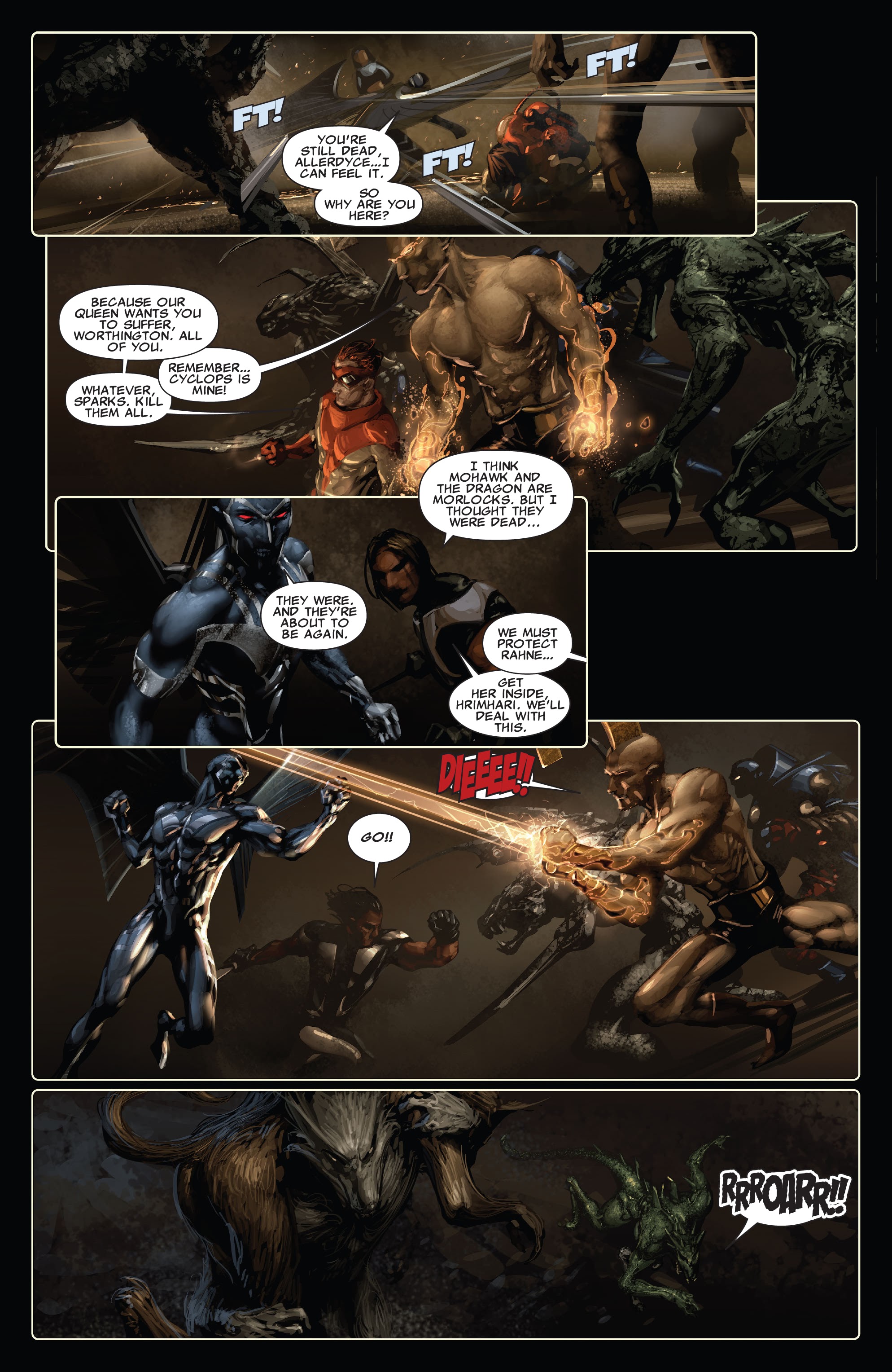 Read online X-Men Milestones: Necrosha comic -  Issue # TPB (Part 1) - 35