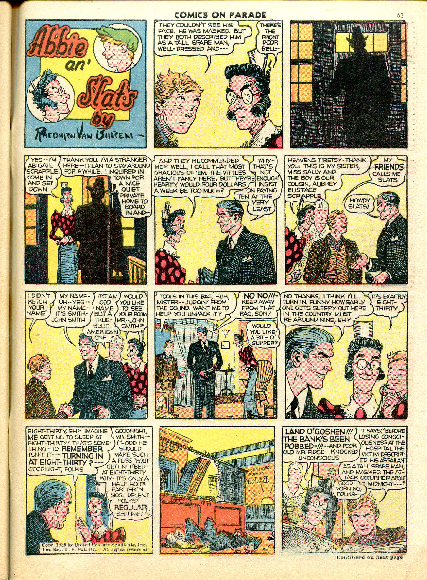 Read online Comics on Parade comic -  Issue #17 - 64