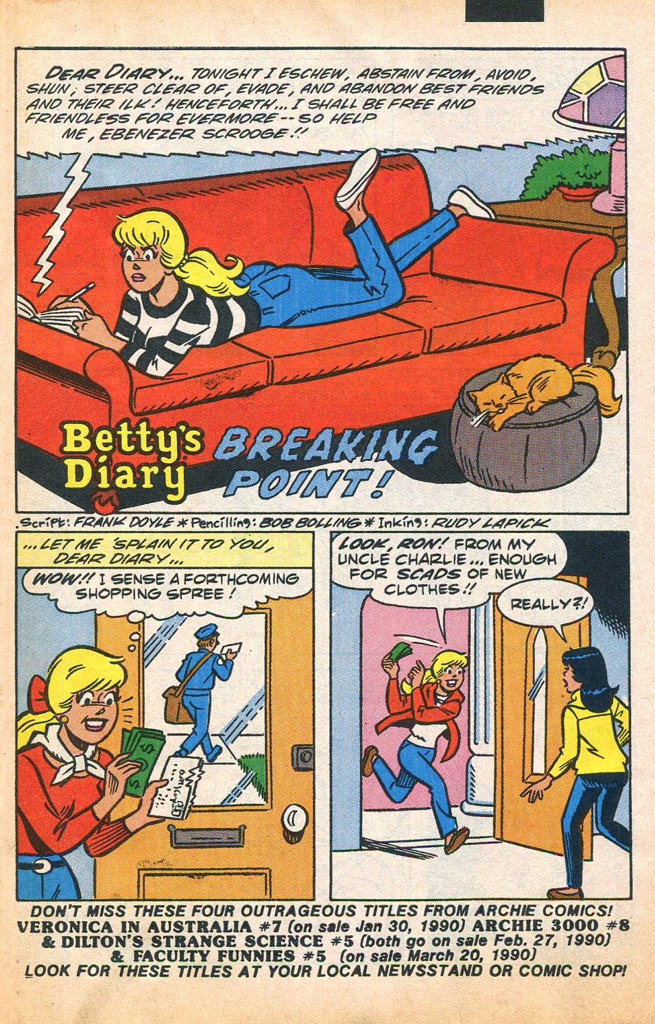 Read online Betty's Diary comic -  Issue #32 - 29