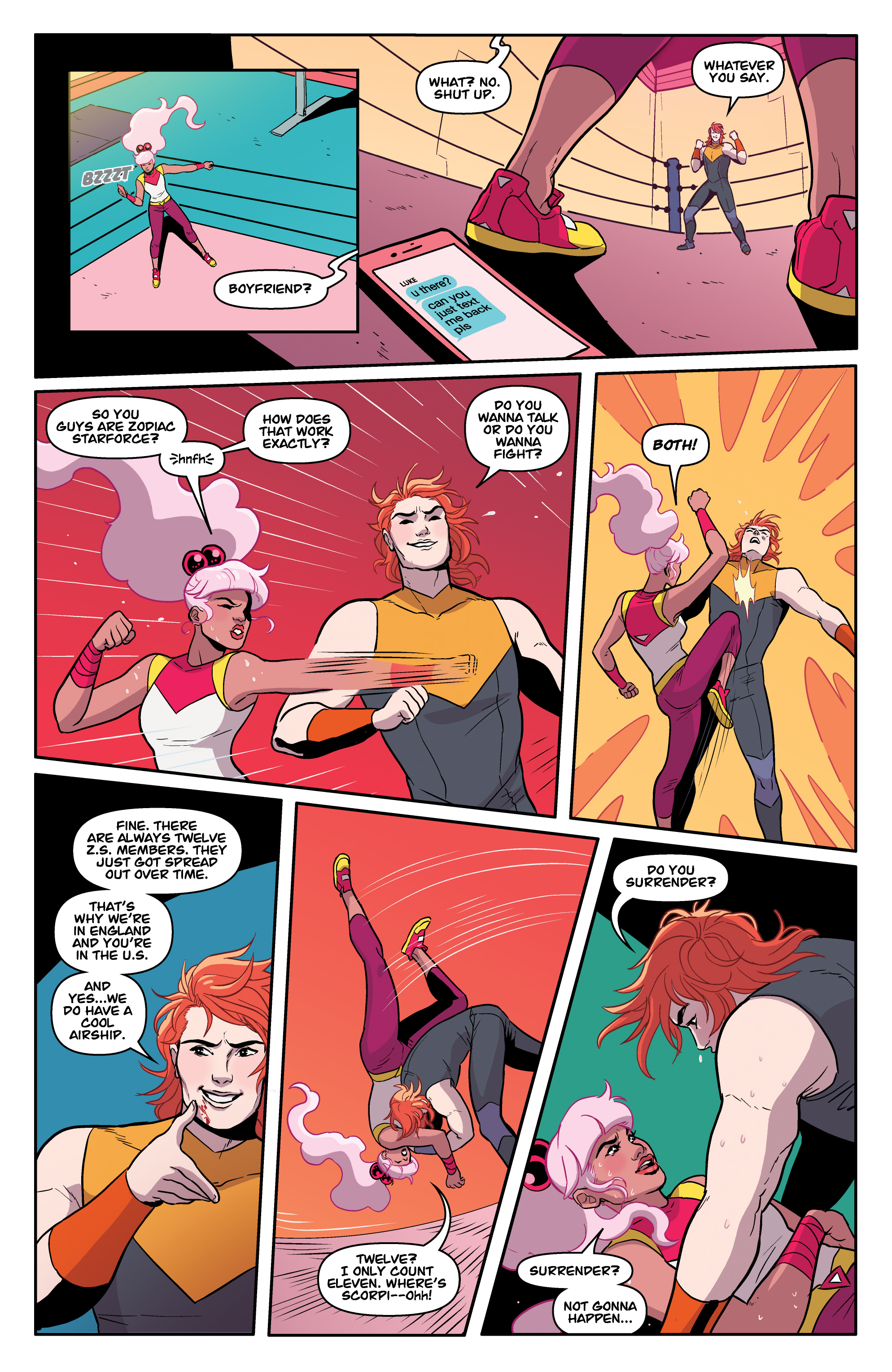 Read online Zodiac Starforce: Cries of the Fire Prince comic -  Issue #3 - 14