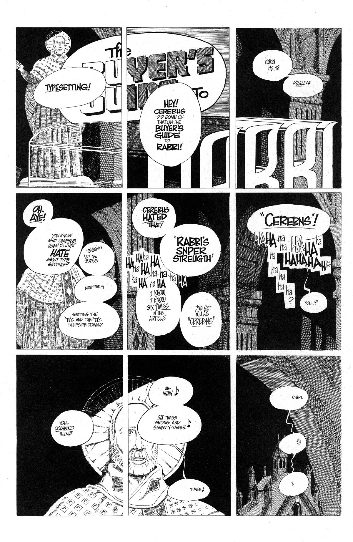 Read online Cerebus comic -  Issue #287 - 11