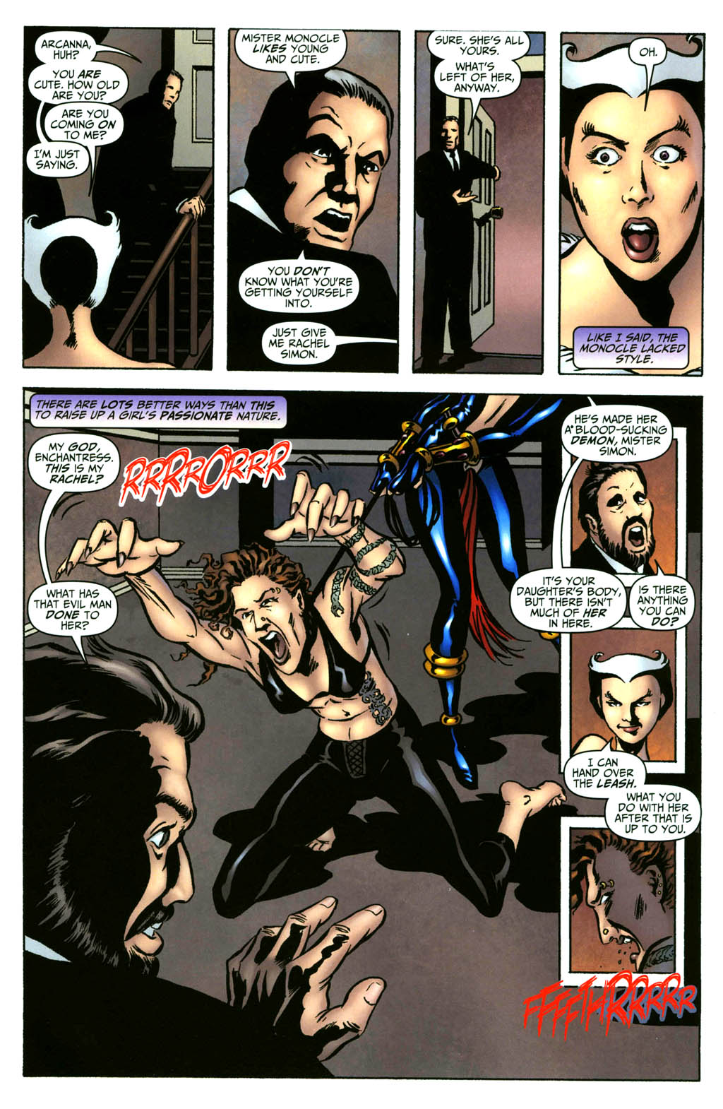 Read online The Black Enchantress comic -  Issue #2 - 7