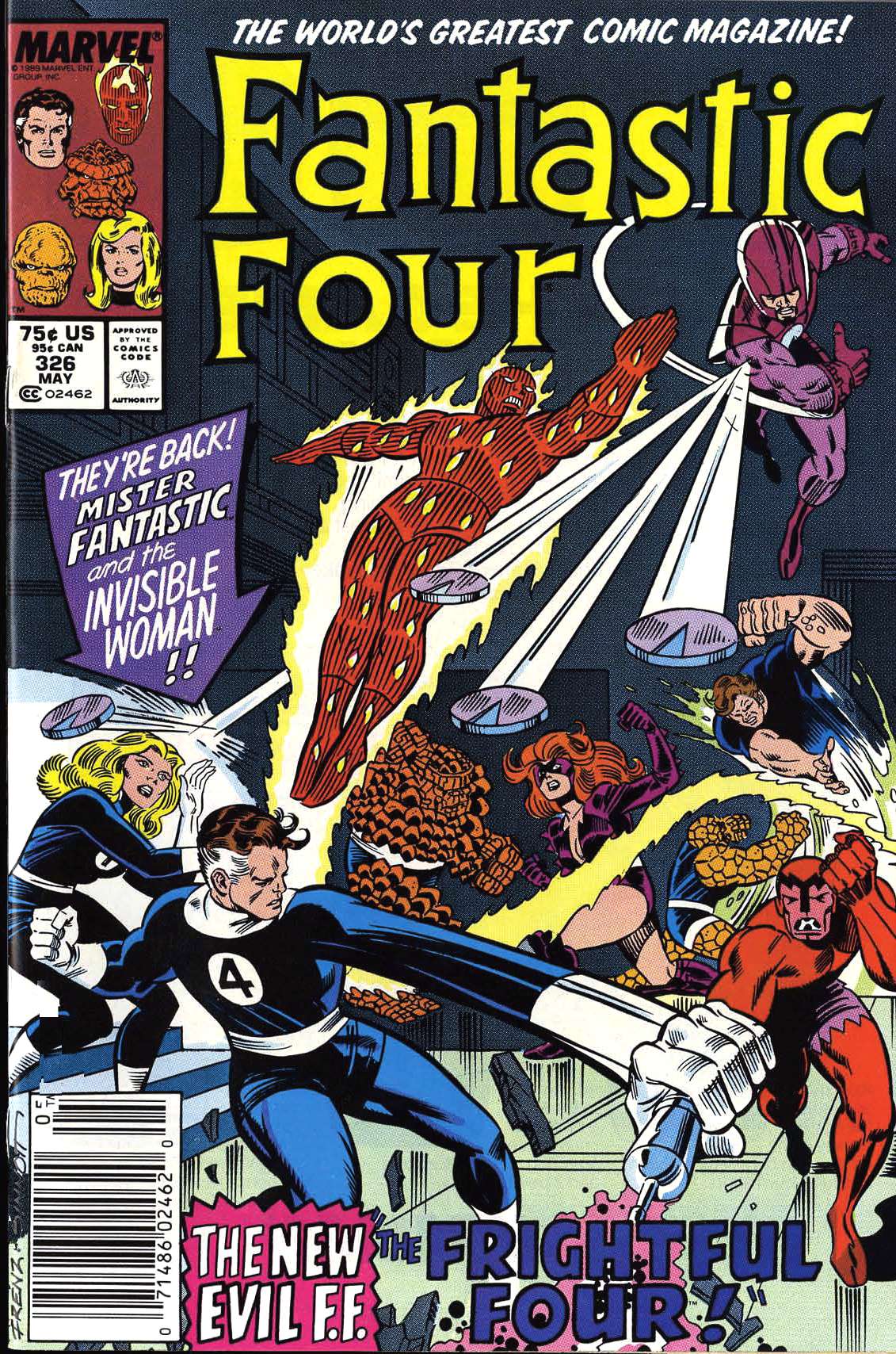 Read online Fantastic Four (1961) comic -  Issue #326 - 1