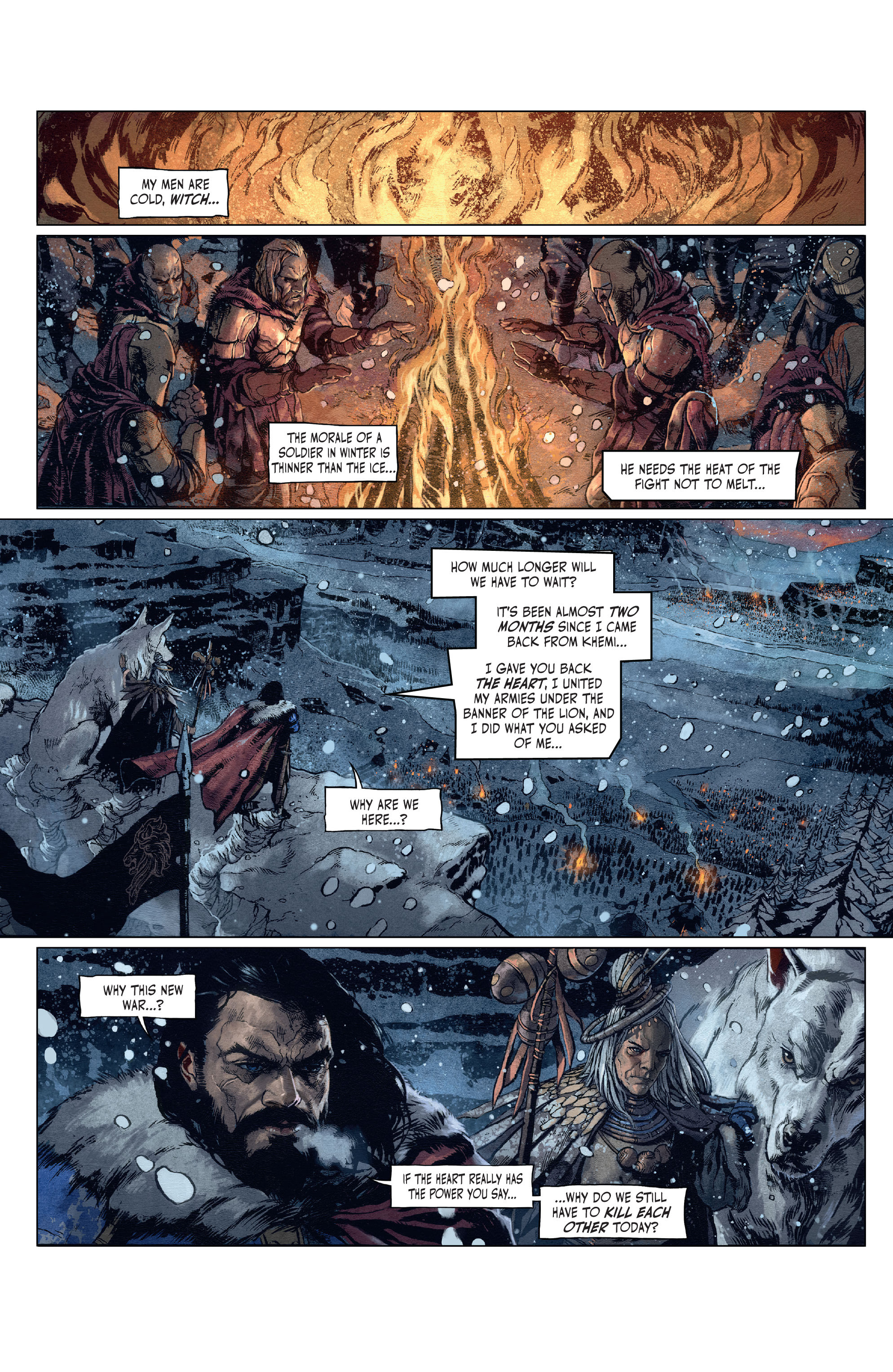 Read online The Cimmerian: Hour of the Dragon comic -  Issue #4 - 12