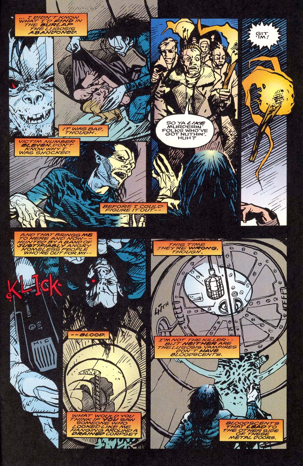 Read online Morbius: The Living Vampire (1992) comic -  Issue #25 - 30