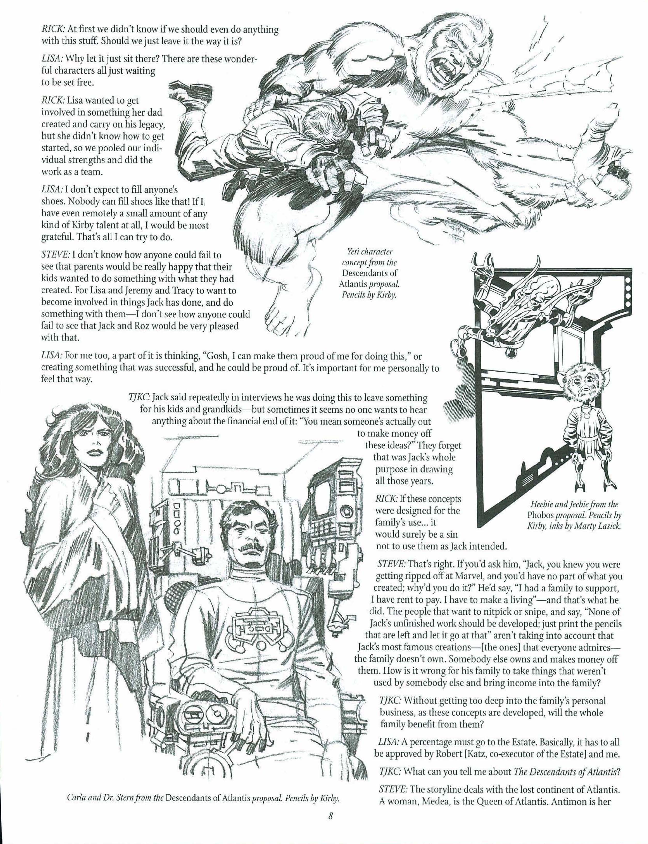 Read online The Jack Kirby Collector comic -  Issue #27 - 42