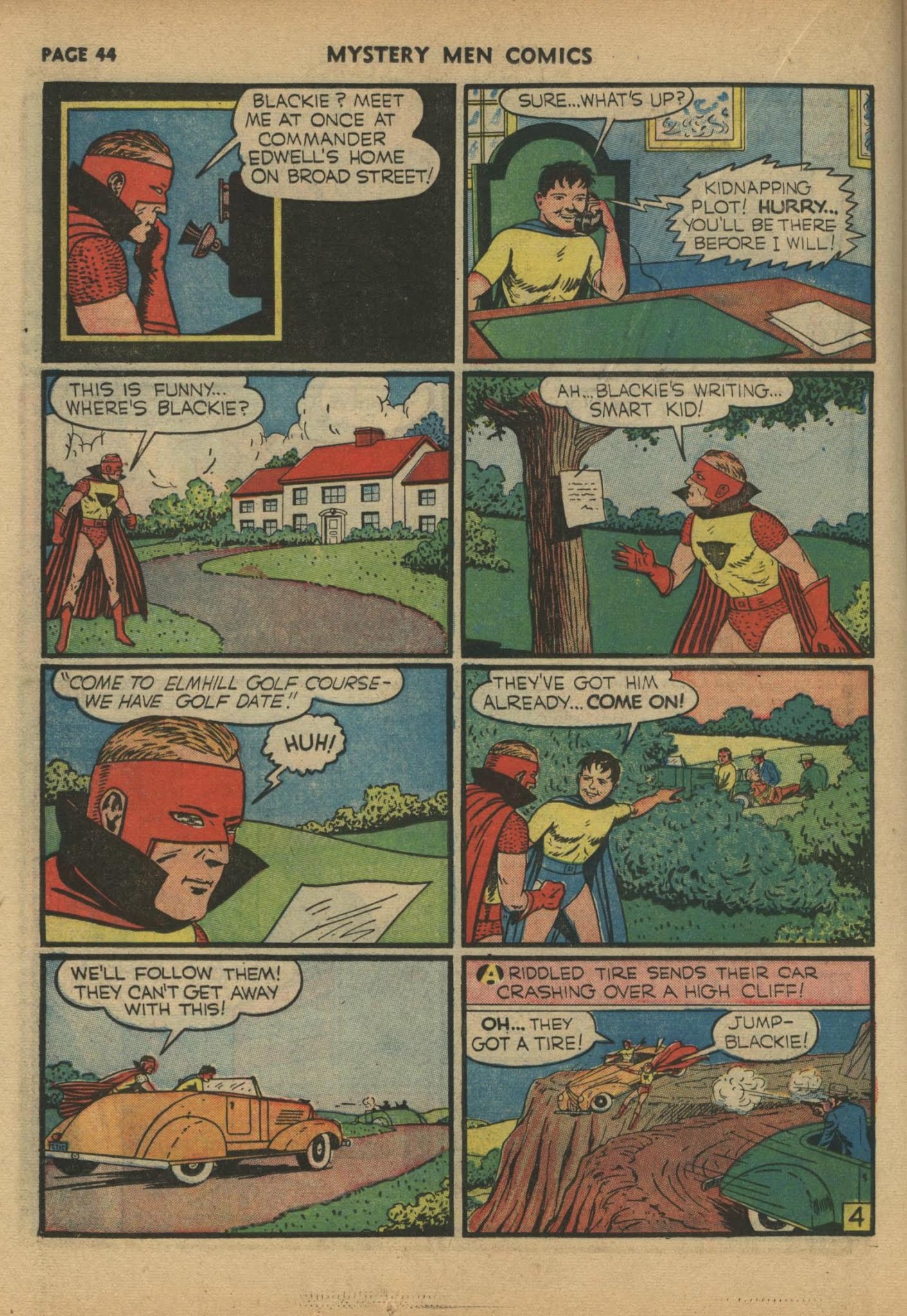 Read online Mystery Men Comics comic -  Issue #17 - 46