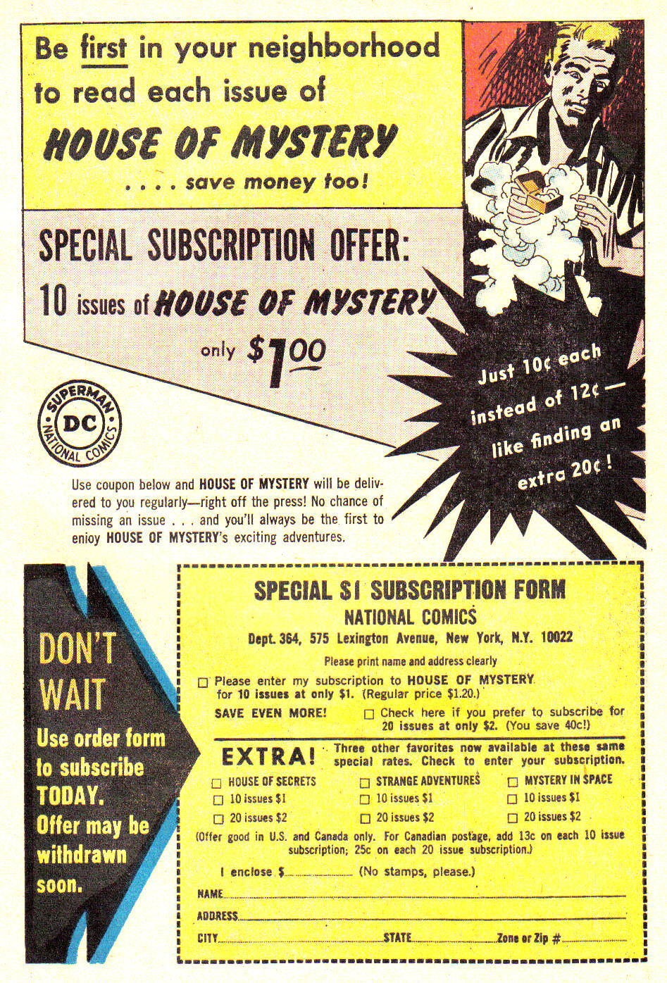 Read online House of Mystery (1951) comic -  Issue #141 - 21