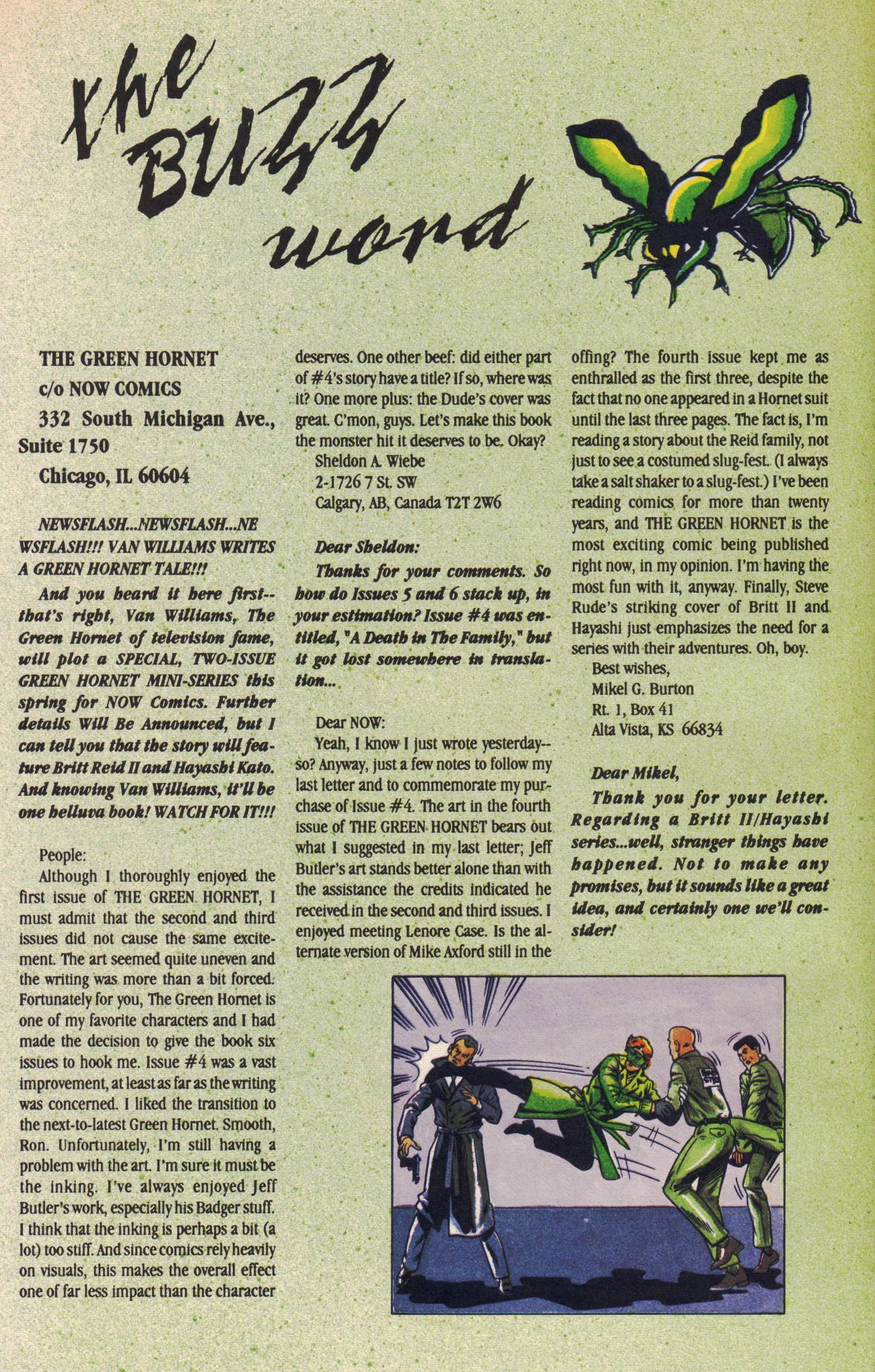 Read online The Green Hornet (1989) comic -  Issue #7 - 24