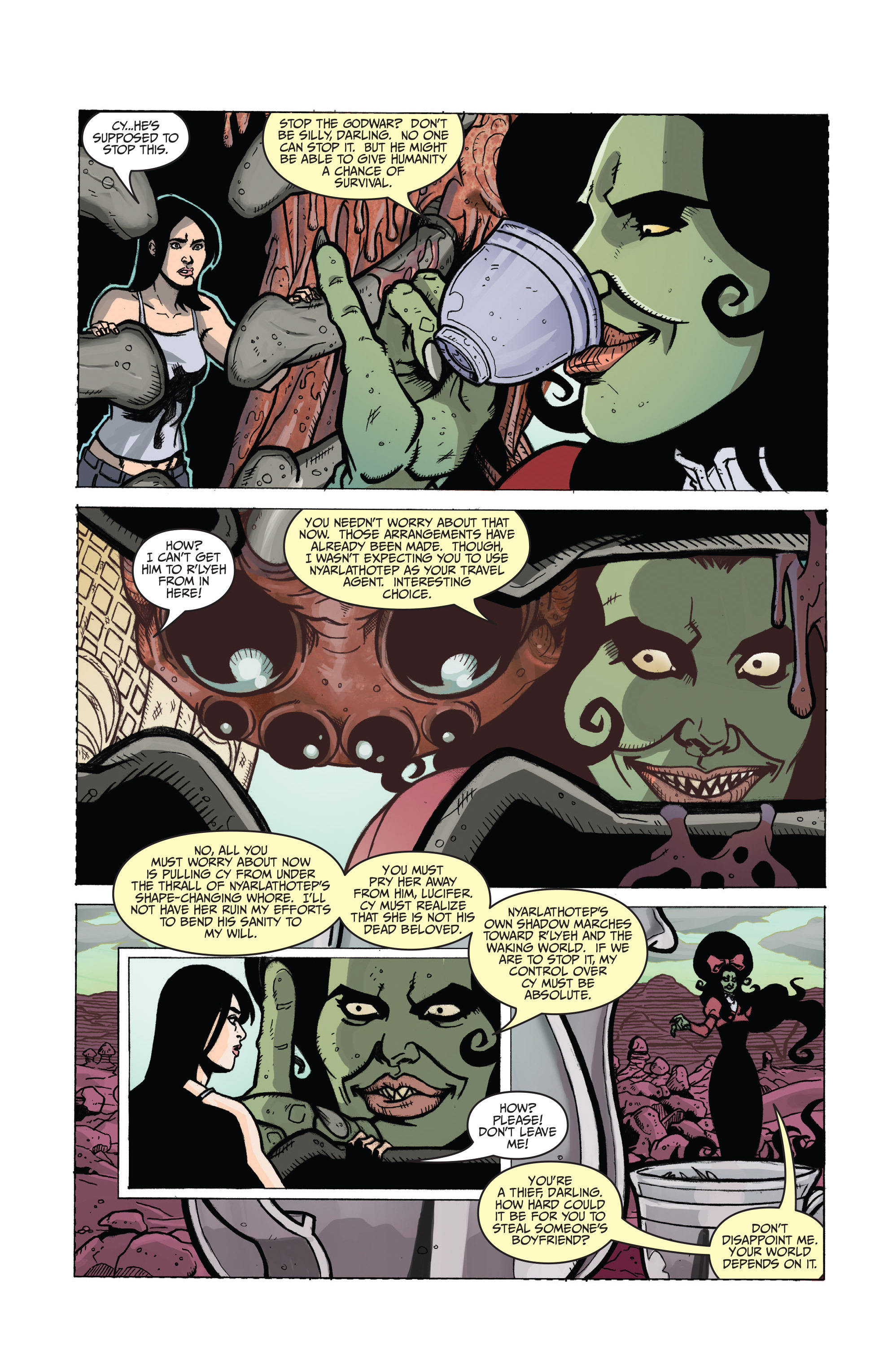 Read online Fall of Cthulhu Omnibus comic -  Issue # TPB (Part 2) - 183