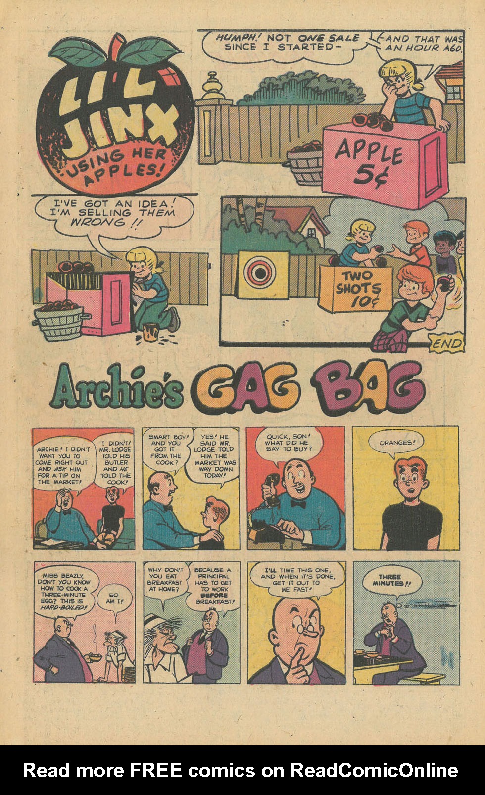 Read online Archie's TV Laugh-Out comic -  Issue #34 - 10
