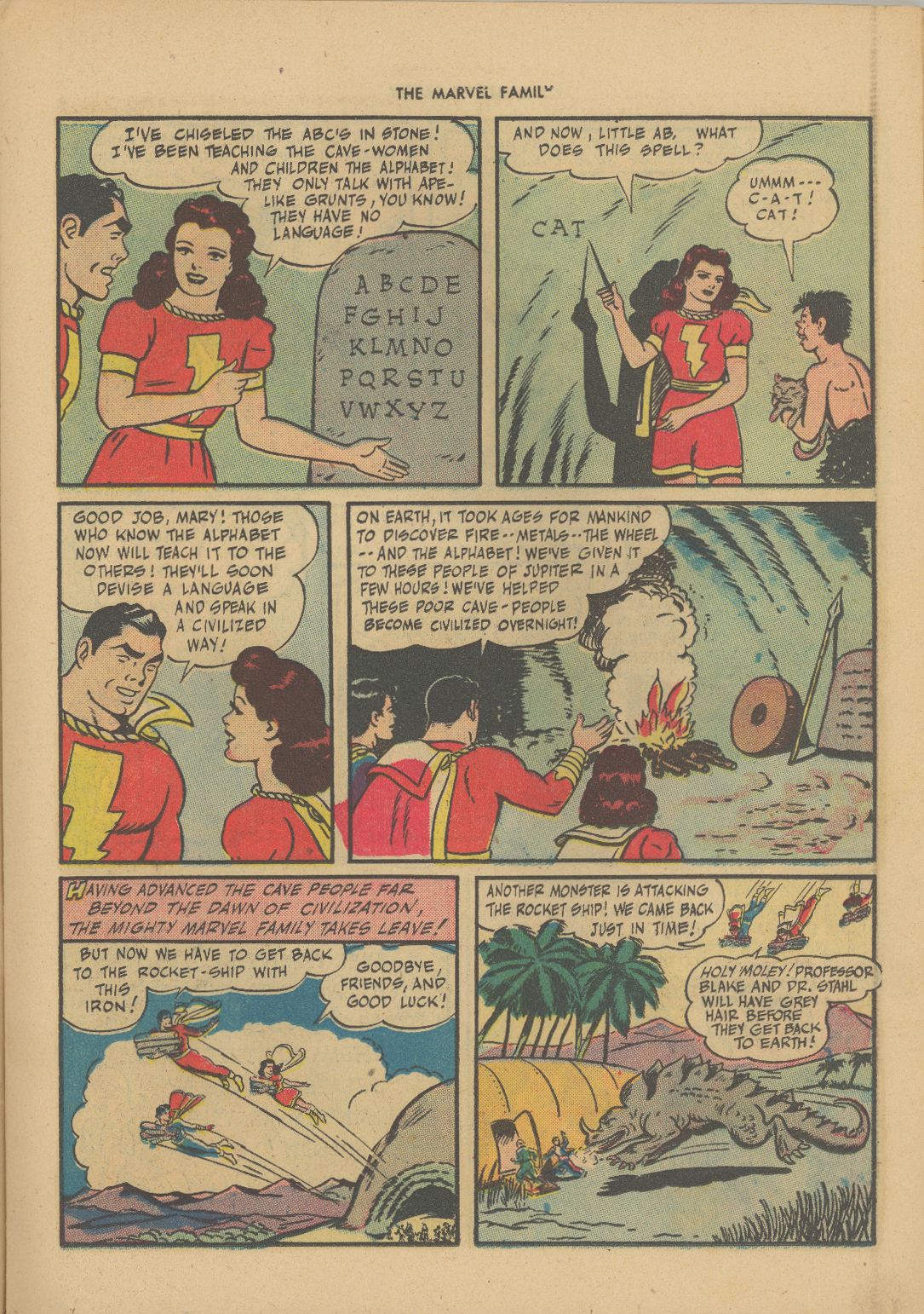 Read online The Marvel Family comic -  Issue #5 - 15