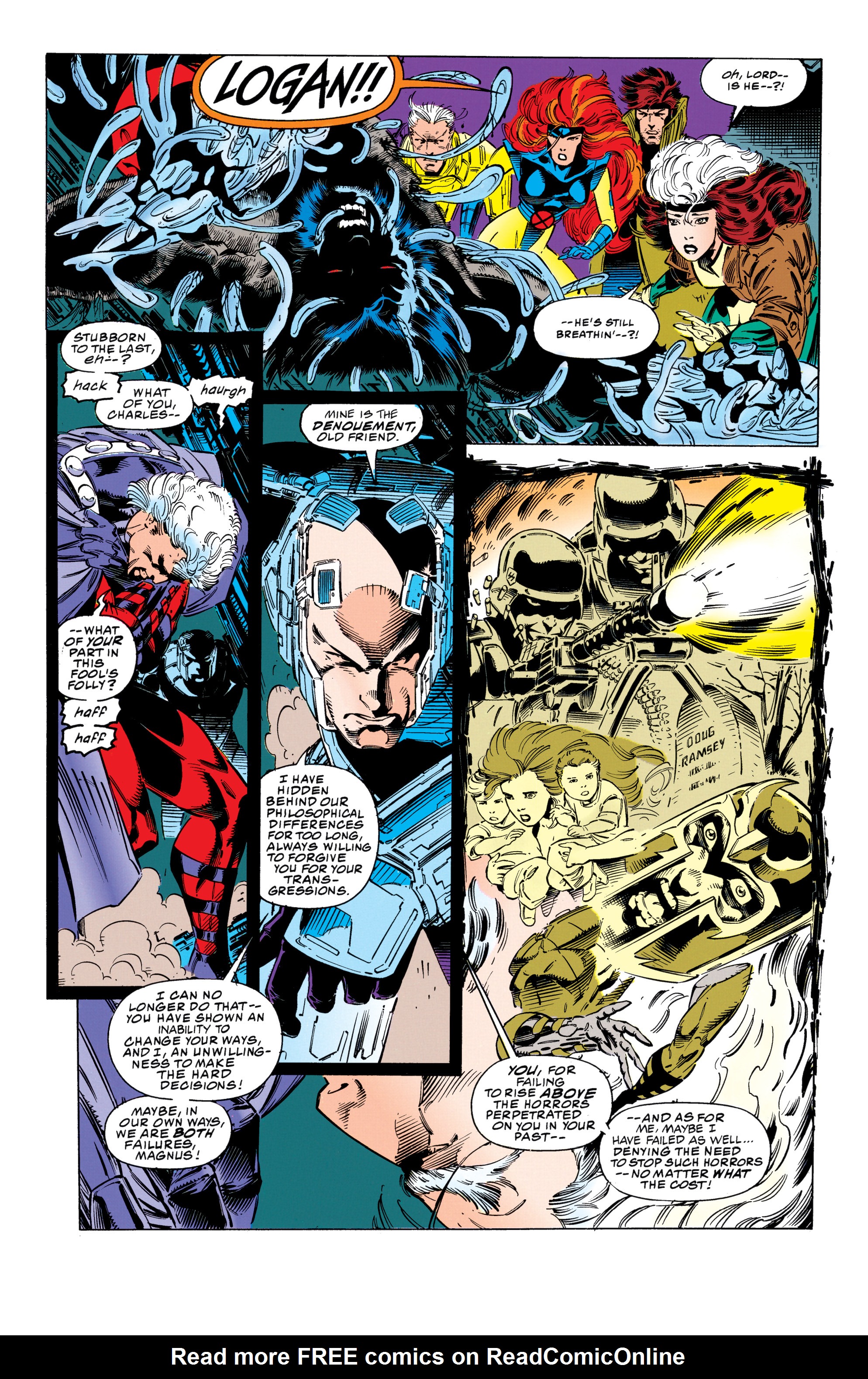 Read online X-Men Milestones: Fatal Attractions comic -  Issue # TPB (Part 4) - 38