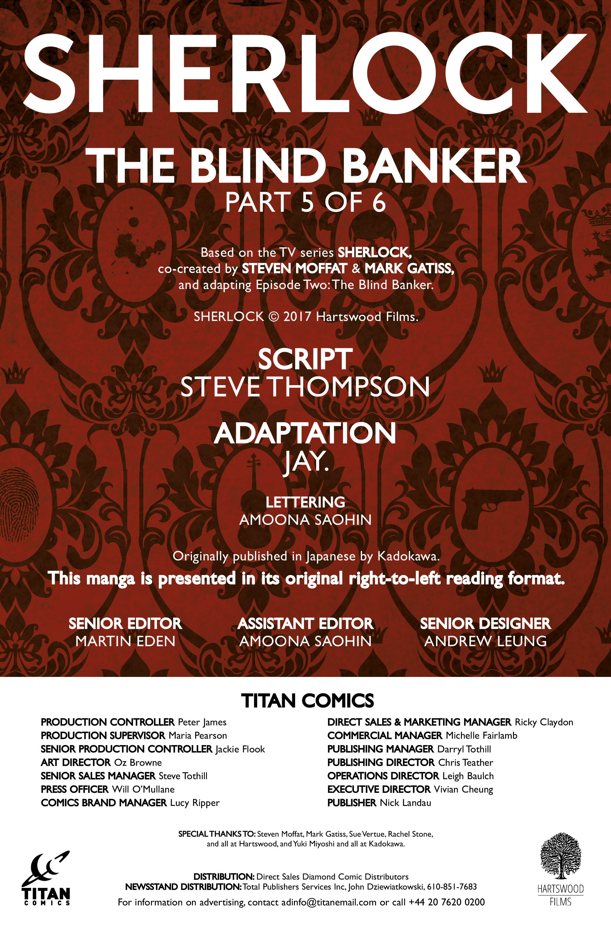 Read online Sherlock: The Blind Banker comic -  Issue #5 - 4