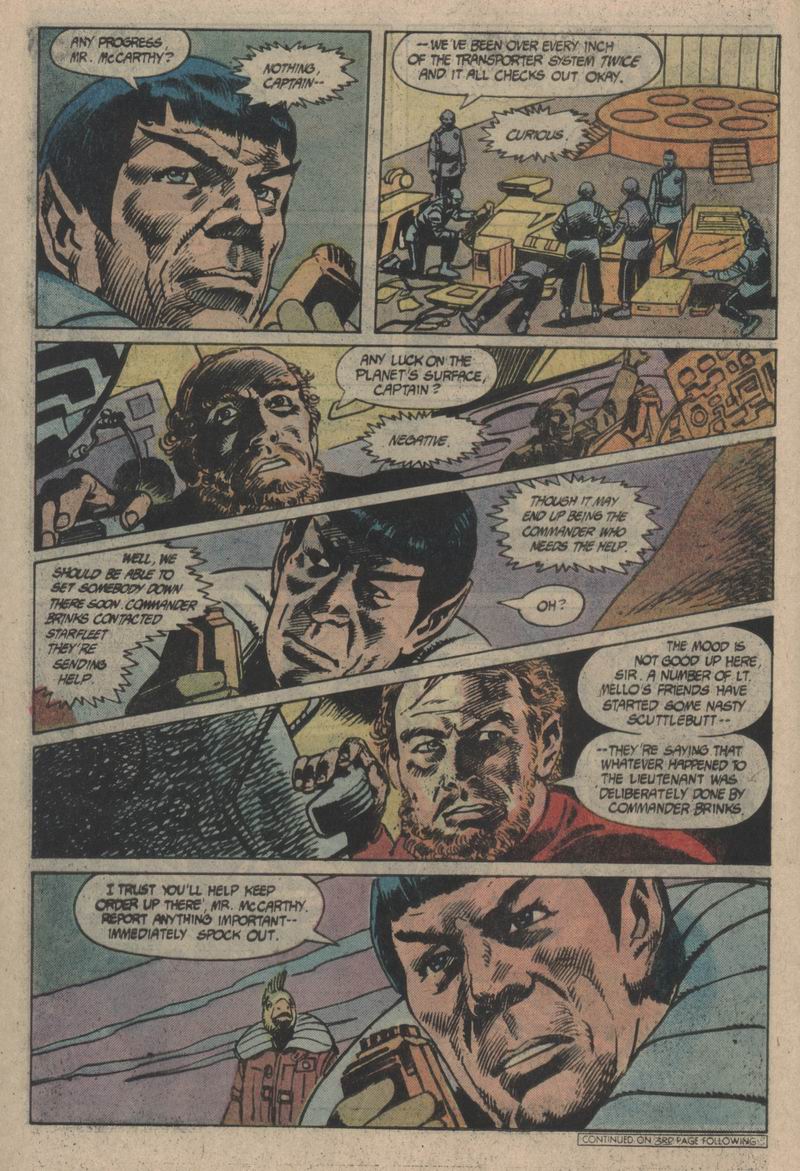 Read online Star Trek (1984) comic -  Issue #26 - 9