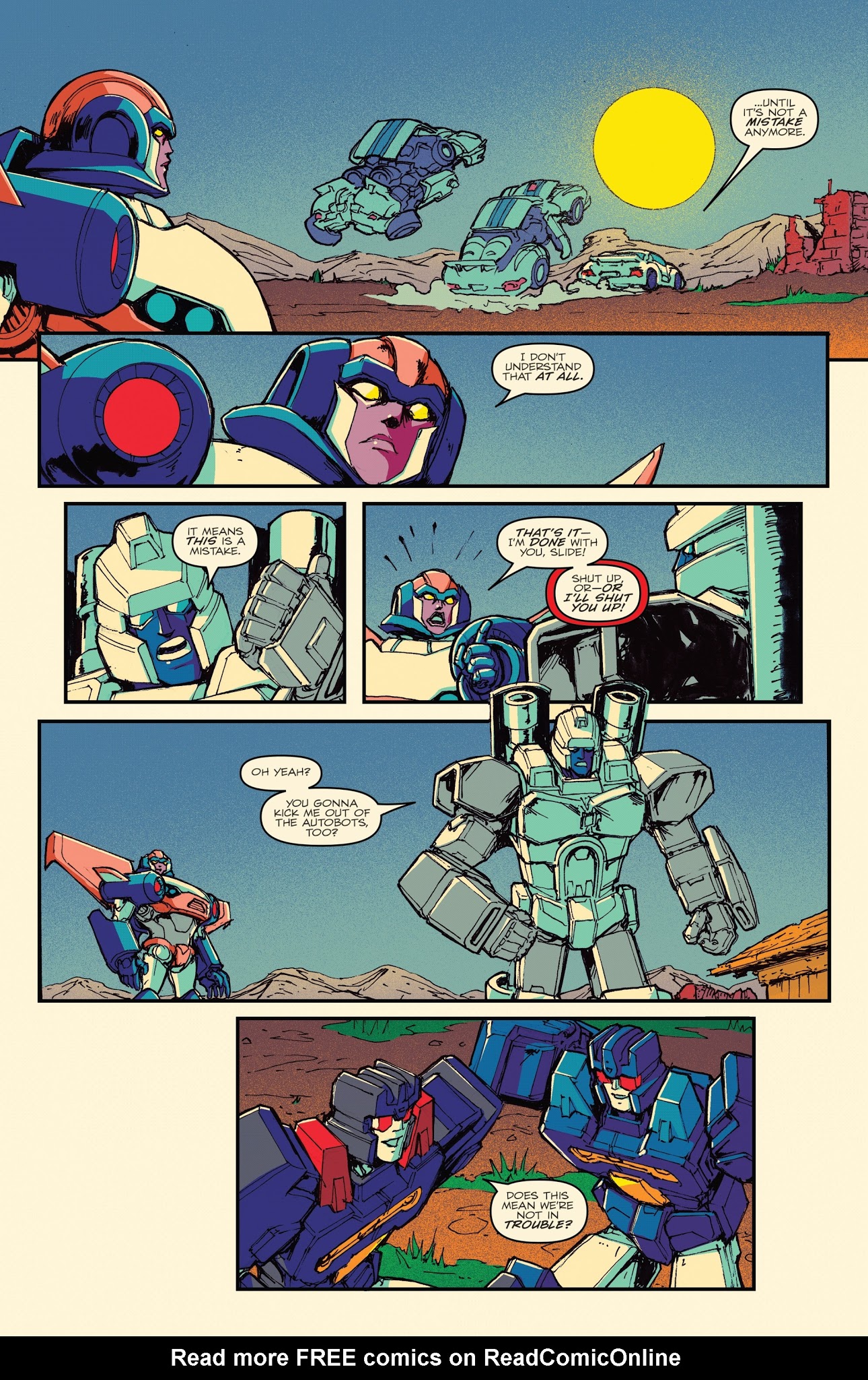 Read online Optimus Prime comic -  Issue #12 - 22