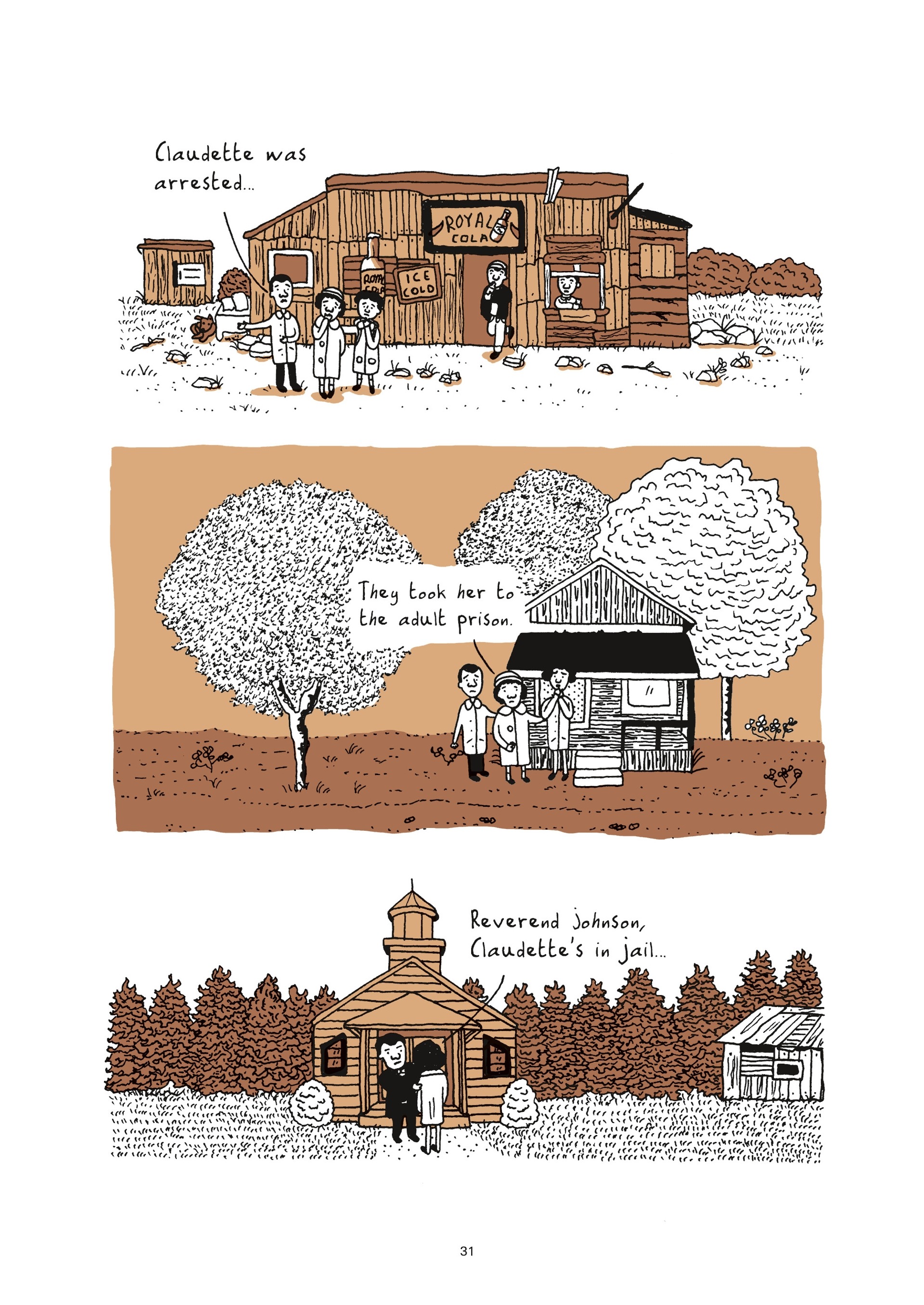 Read online Colored: The Unsung Life of Claudette Colvin comic -  Issue # TPB - 31