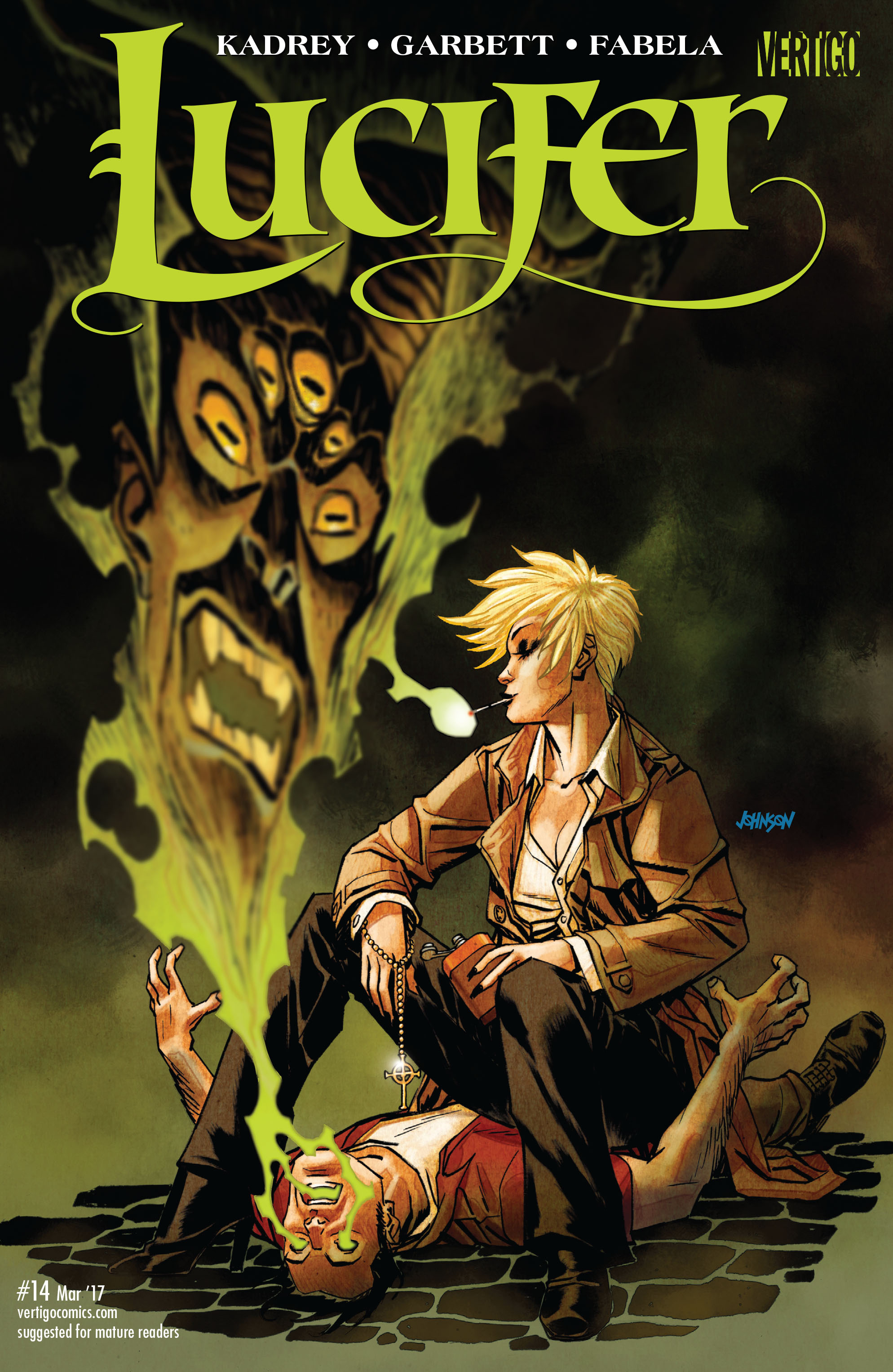 Read online Lucifer (2016) comic -  Issue #14 - 1