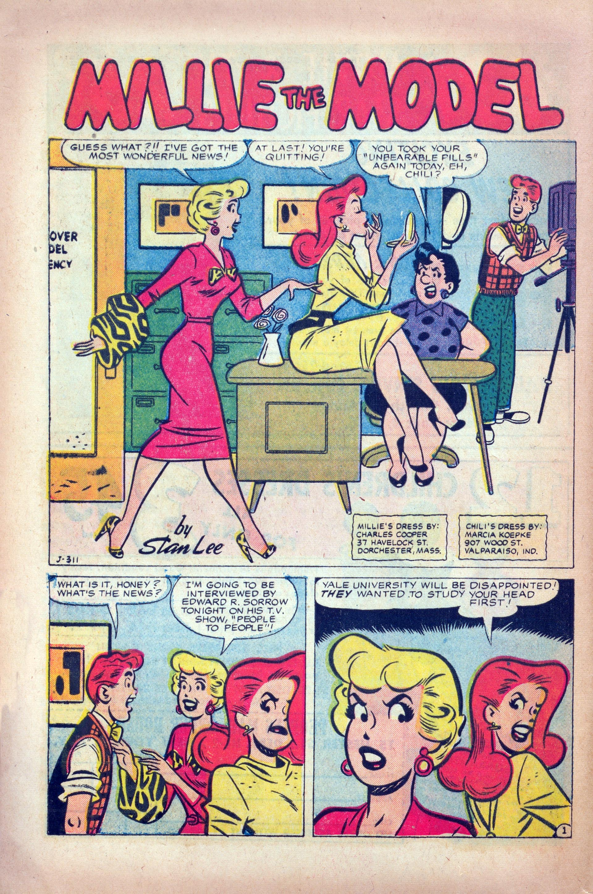 Read online Millie the Model comic -  Issue #68 - 28