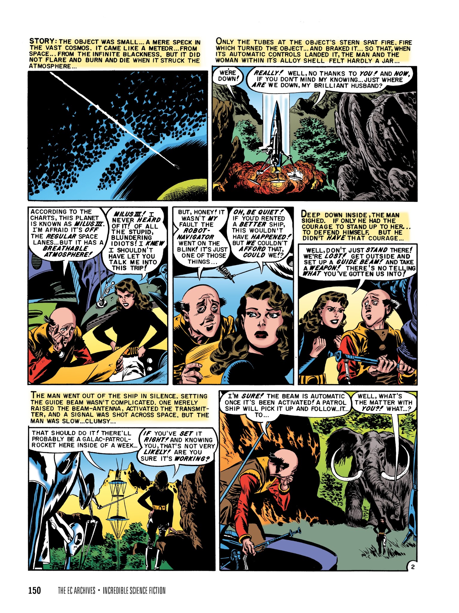 Read online The EC Archives: Incredible Science Fiction comic -  Issue # TPB - 152