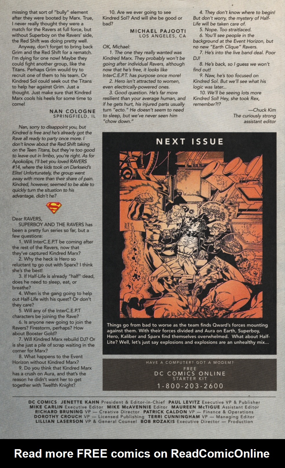 Read online Superboy & The Ravers comic -  Issue #17 - 25