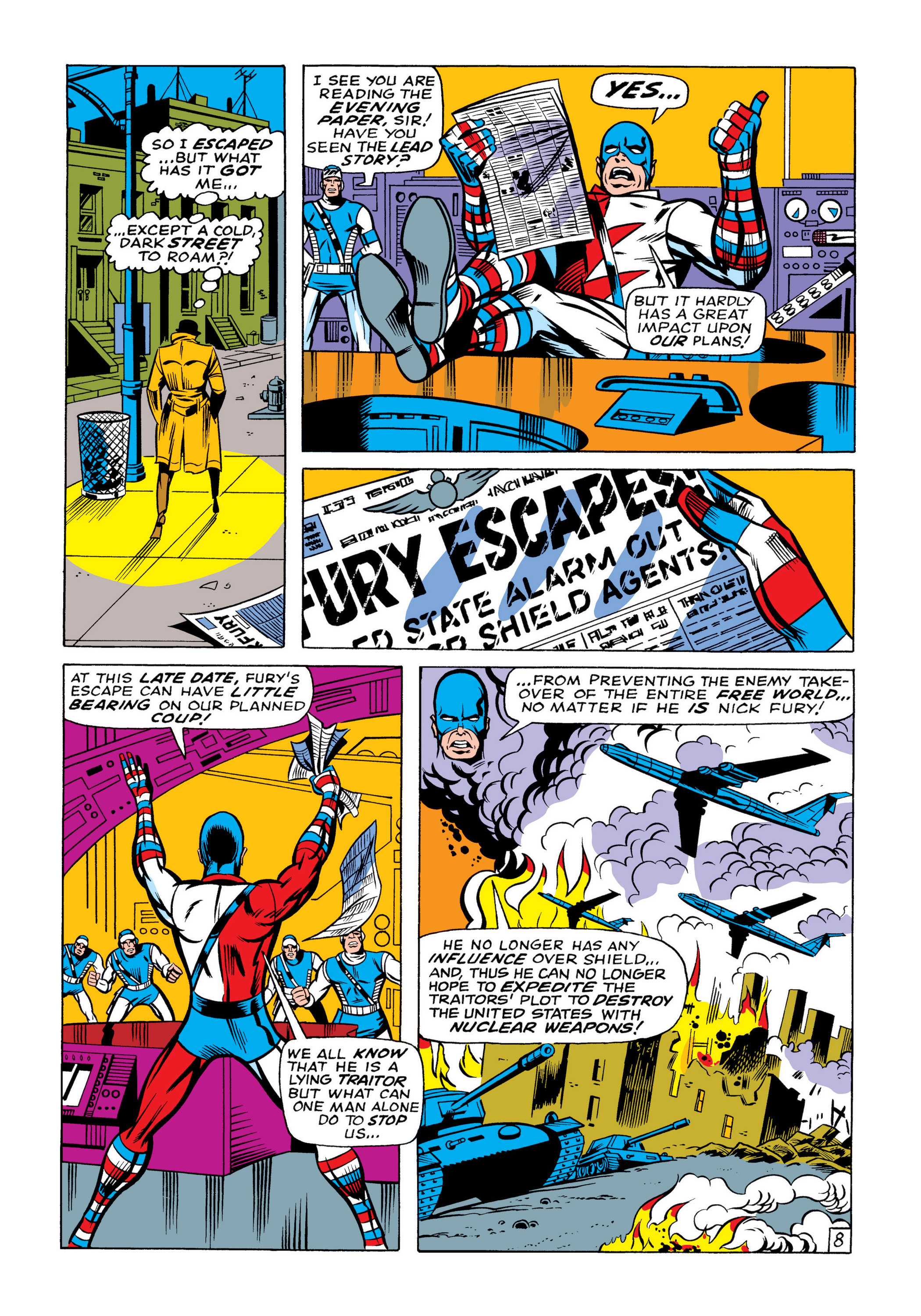 Read online Marvel Masterworks: Nick Fury, Agent of S.H.I.E.L.D. comic -  Issue # TPB 3 (Part 3) - 2