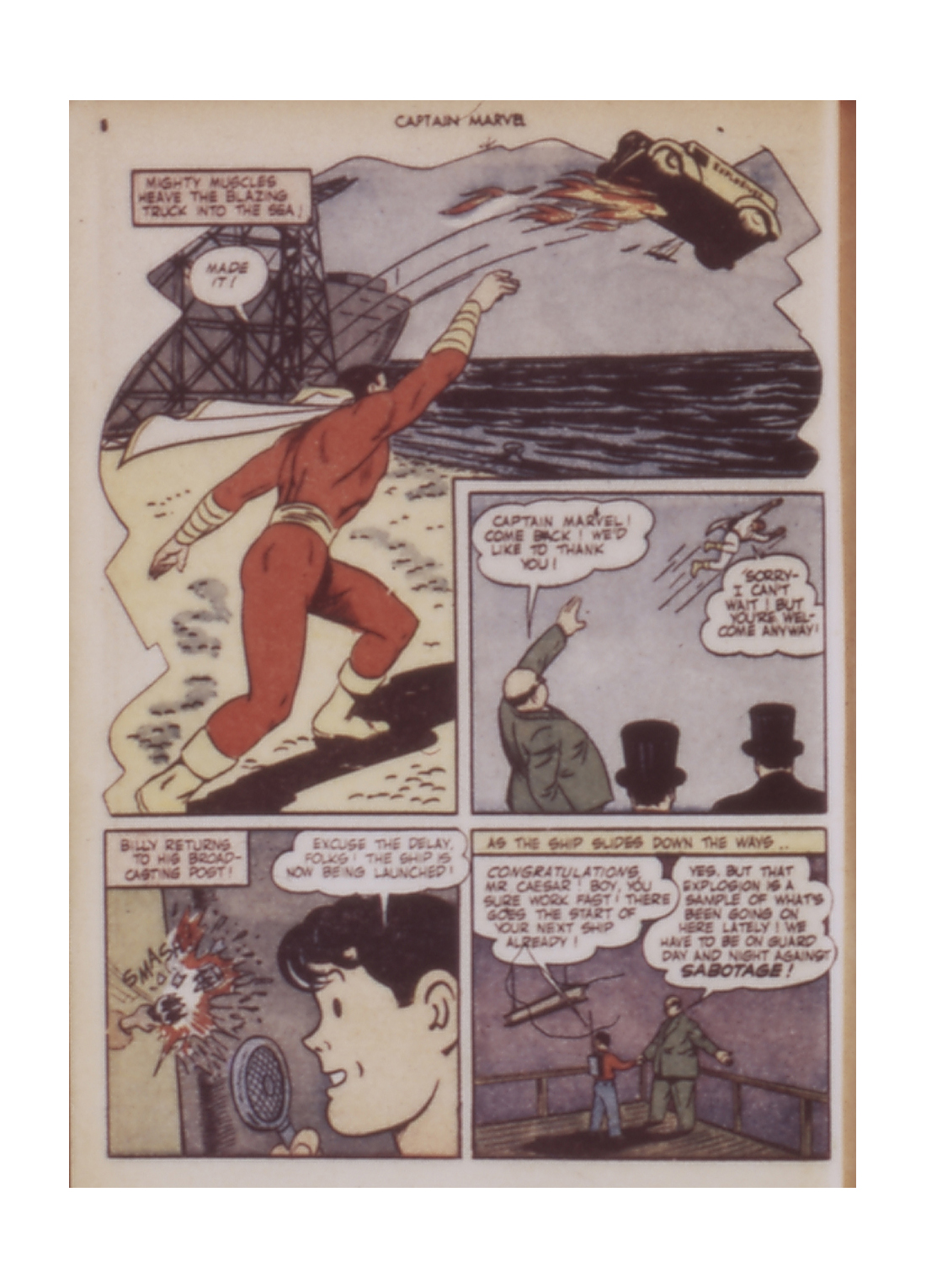 Read online Captain Marvel Adventures comic -  Issue #22 - 9