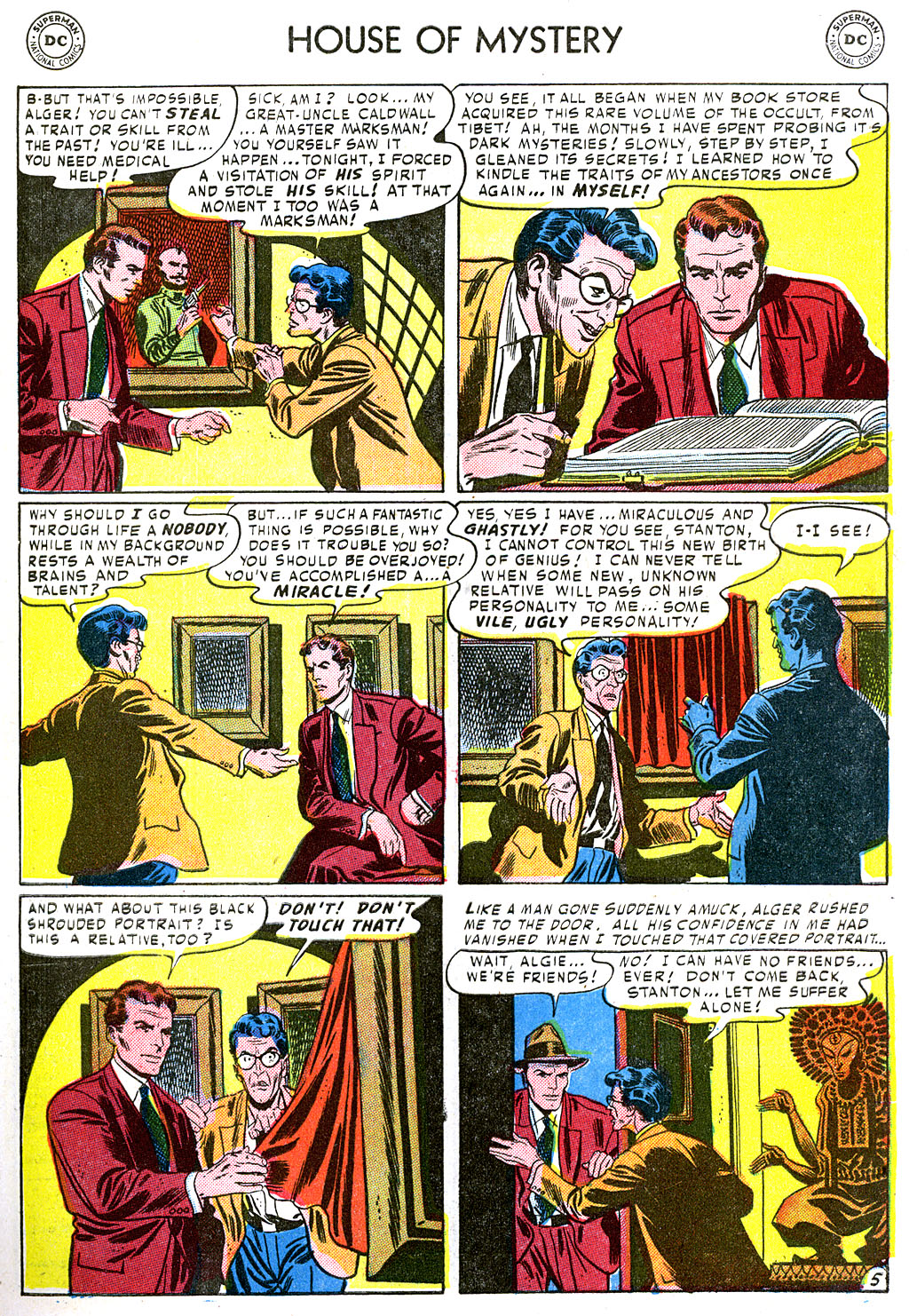 Read online House of Mystery (1951) comic -  Issue #7 - 7